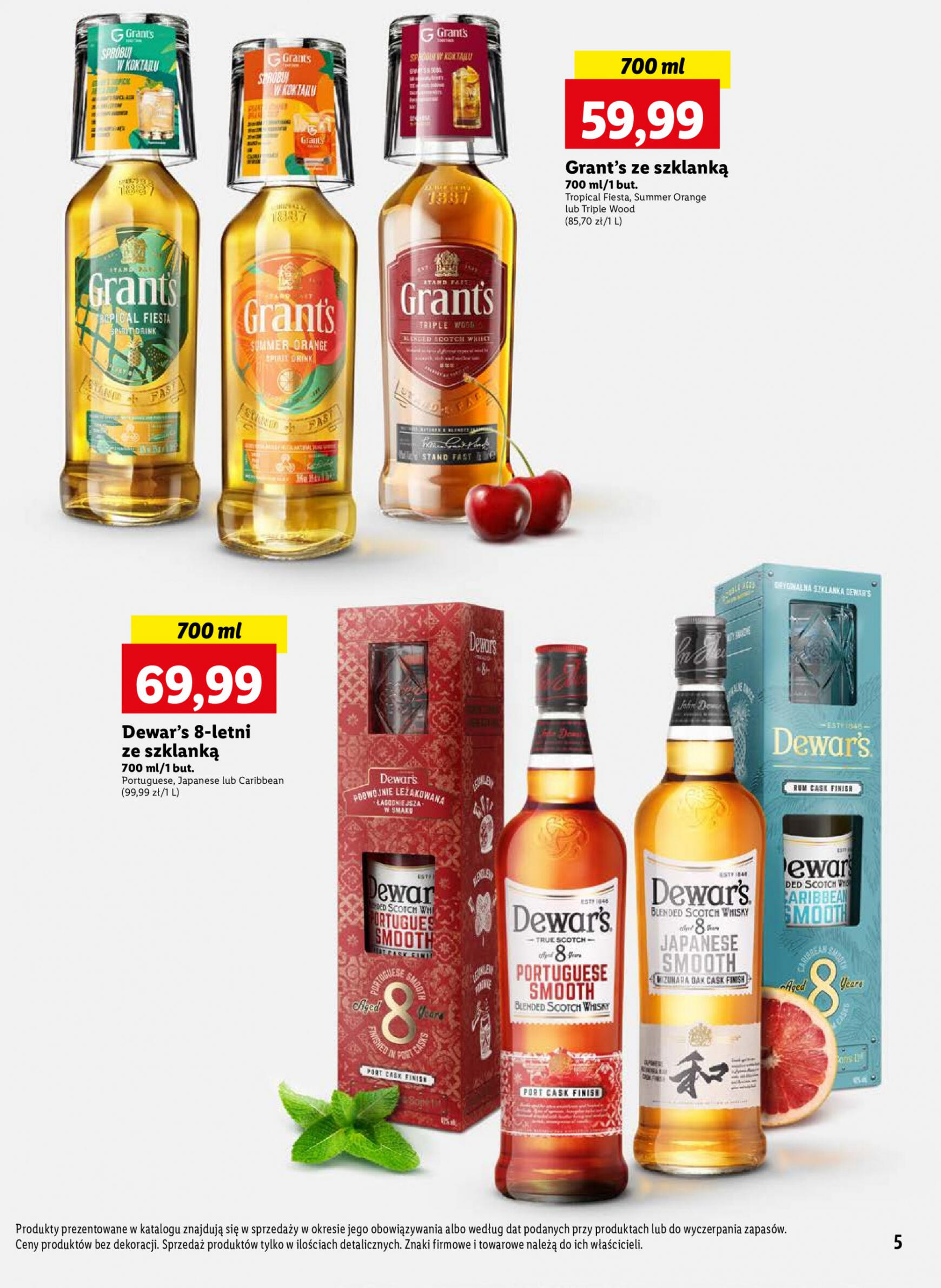 lidl - Lidl - Katalog alkoholi mocnych gazetka aktualna ważna od 22.07. - 25.08. - page: 5