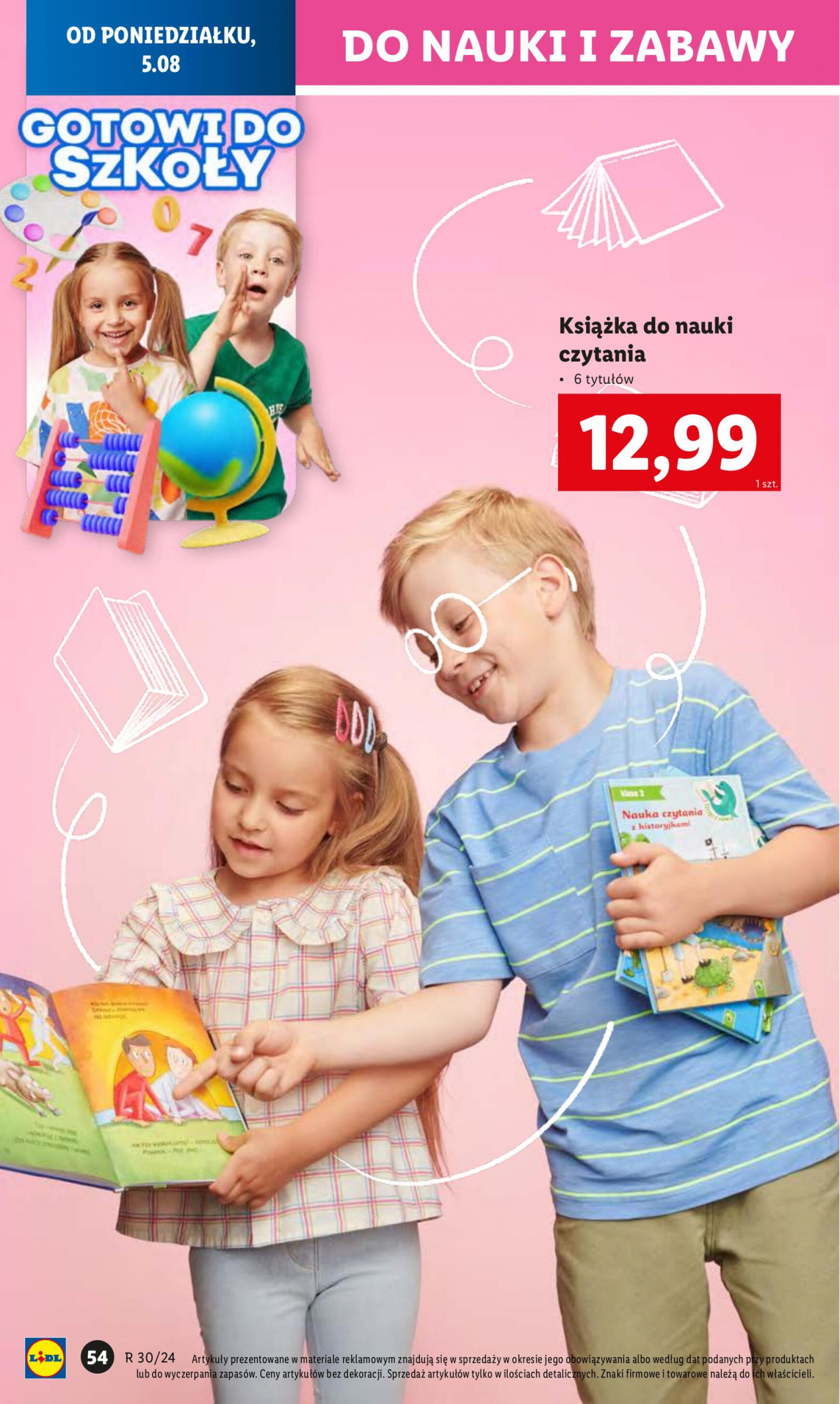 lidl - Lidl - Gotowi do szkoly gazetka aktualna ważna od 22.07. - 04.08. - page: 56