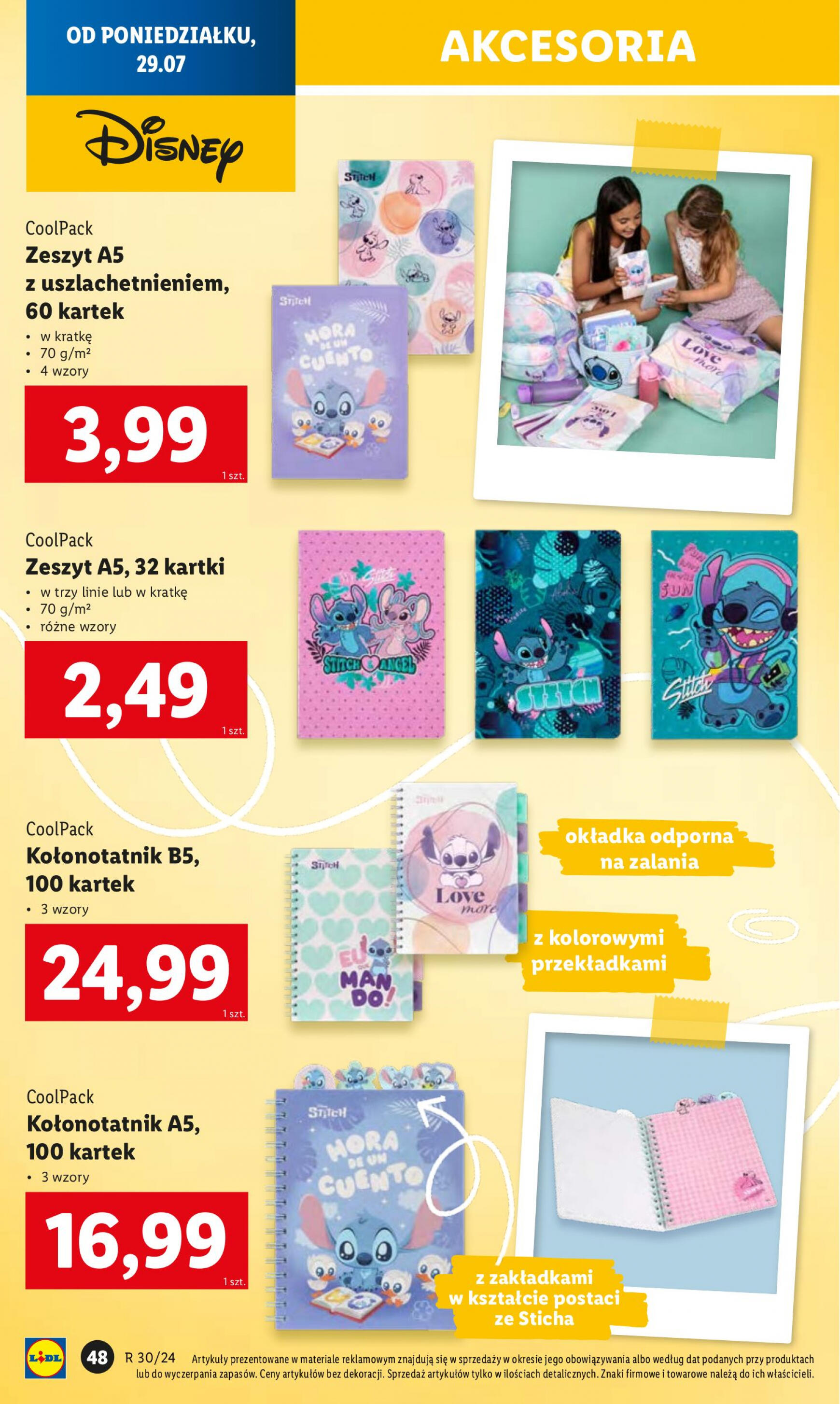 lidl - Lidl - Gotowi do szkoly gazetka aktualna ważna od 22.07. - 04.08. - page: 50