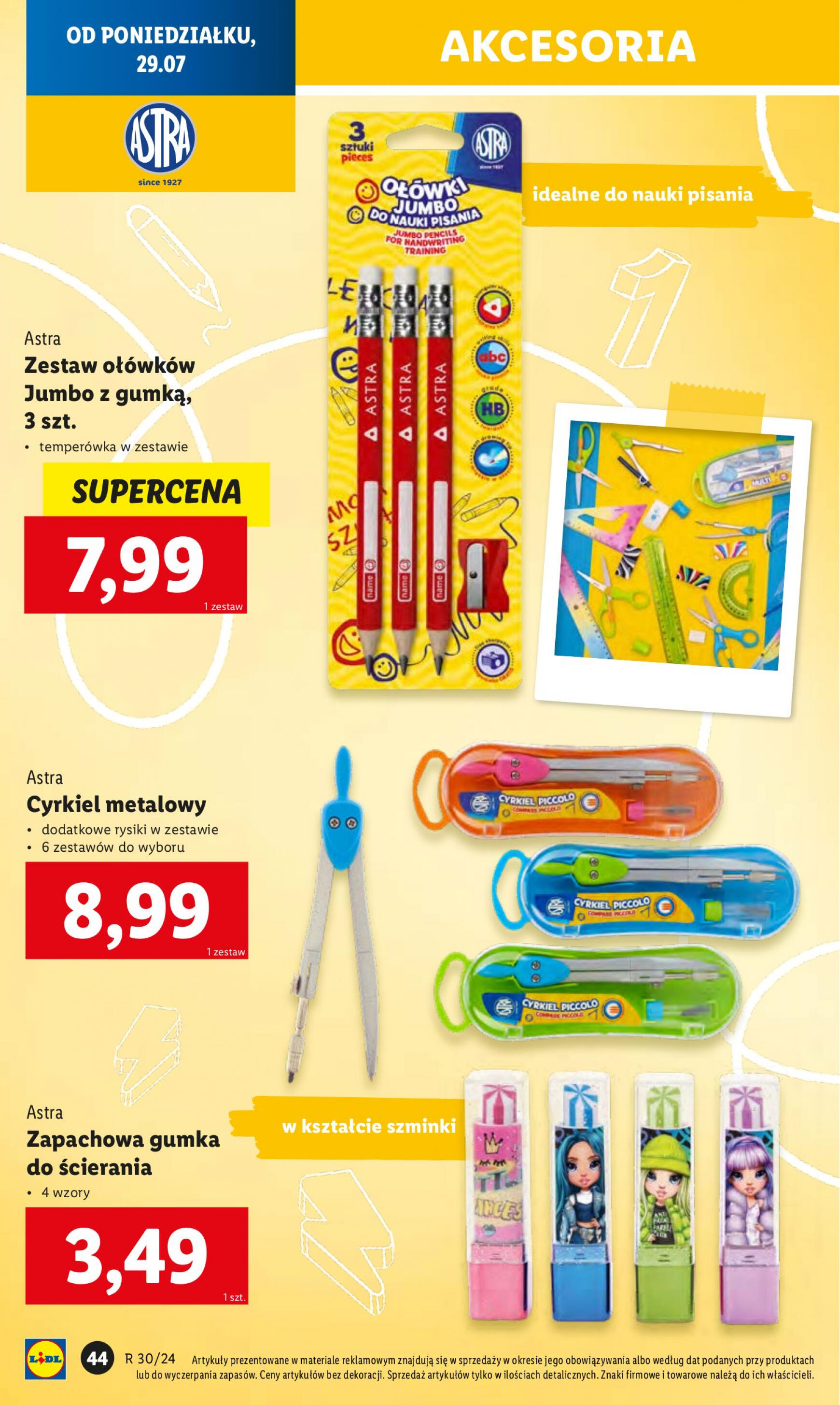 lidl - Lidl - Gotowi do szkoly gazetka aktualna ważna od 22.07. - 04.08. - page: 46