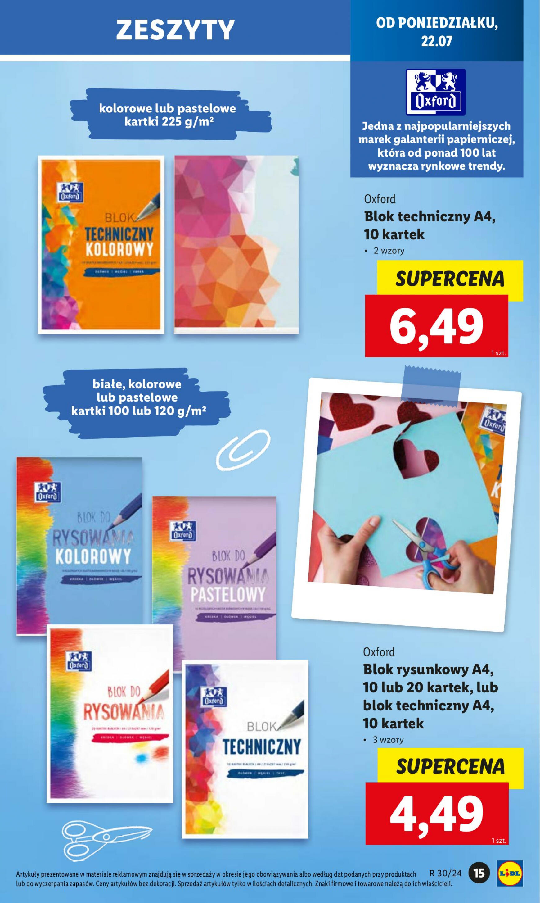 lidl - Lidl - Gotowi do szkoly gazetka aktualna ważna od 22.07. - 04.08. - page: 17