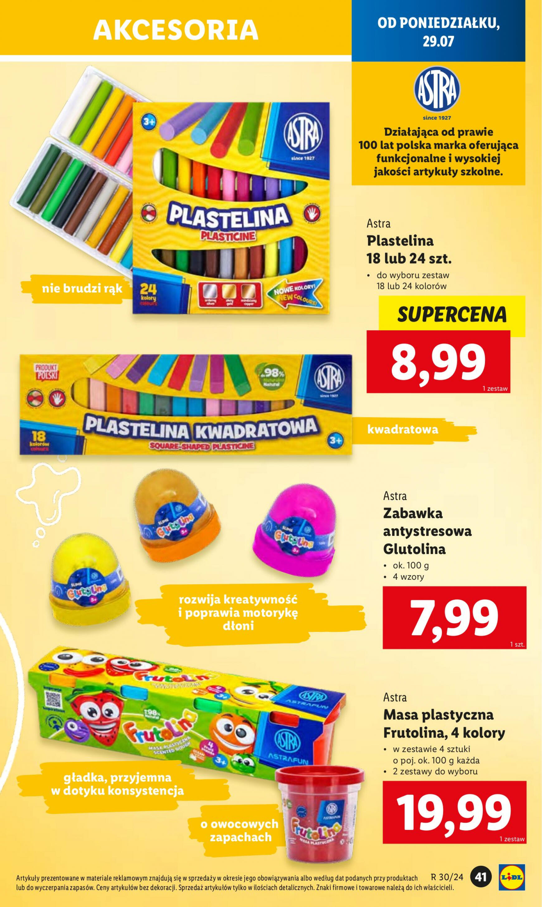 lidl - Lidl - Gotowi do szkoly gazetka aktualna ważna od 22.07. - 04.08. - page: 43