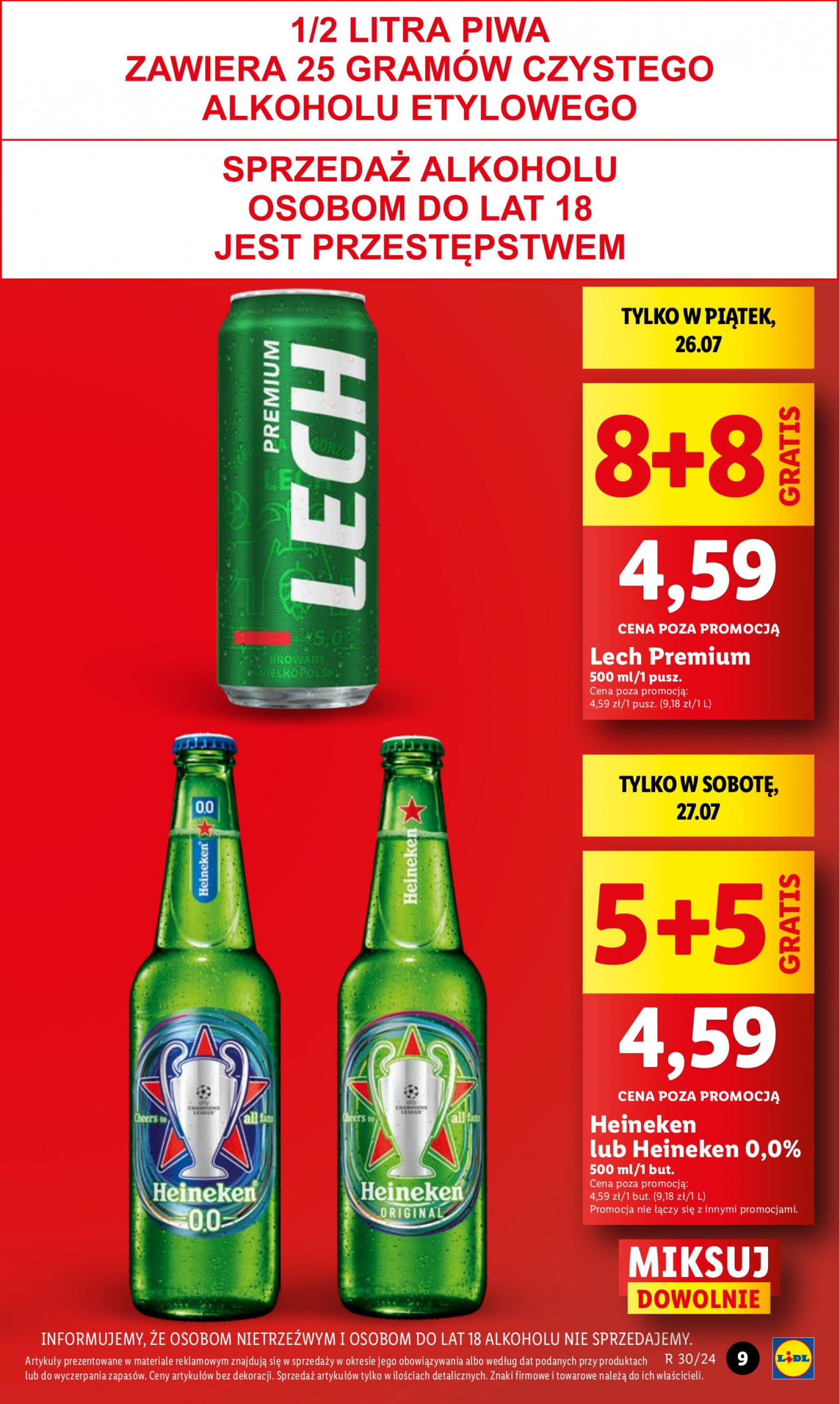 lidl - Lidl gazetka aktualna ważna od 25.07. - 27.07. - page: 9