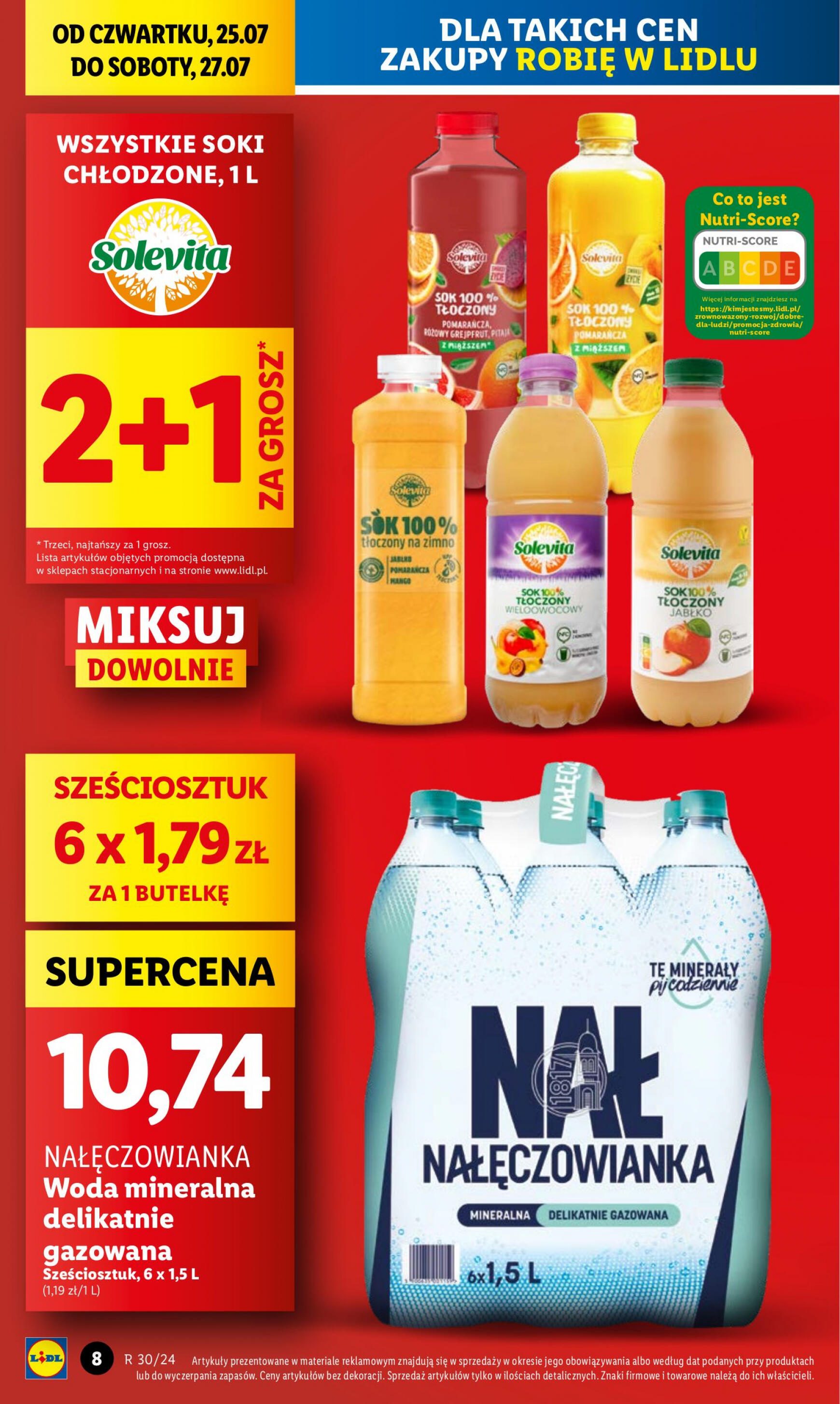 lidl - Lidl gazetka aktualna ważna od 25.07. - 27.07. - page: 8