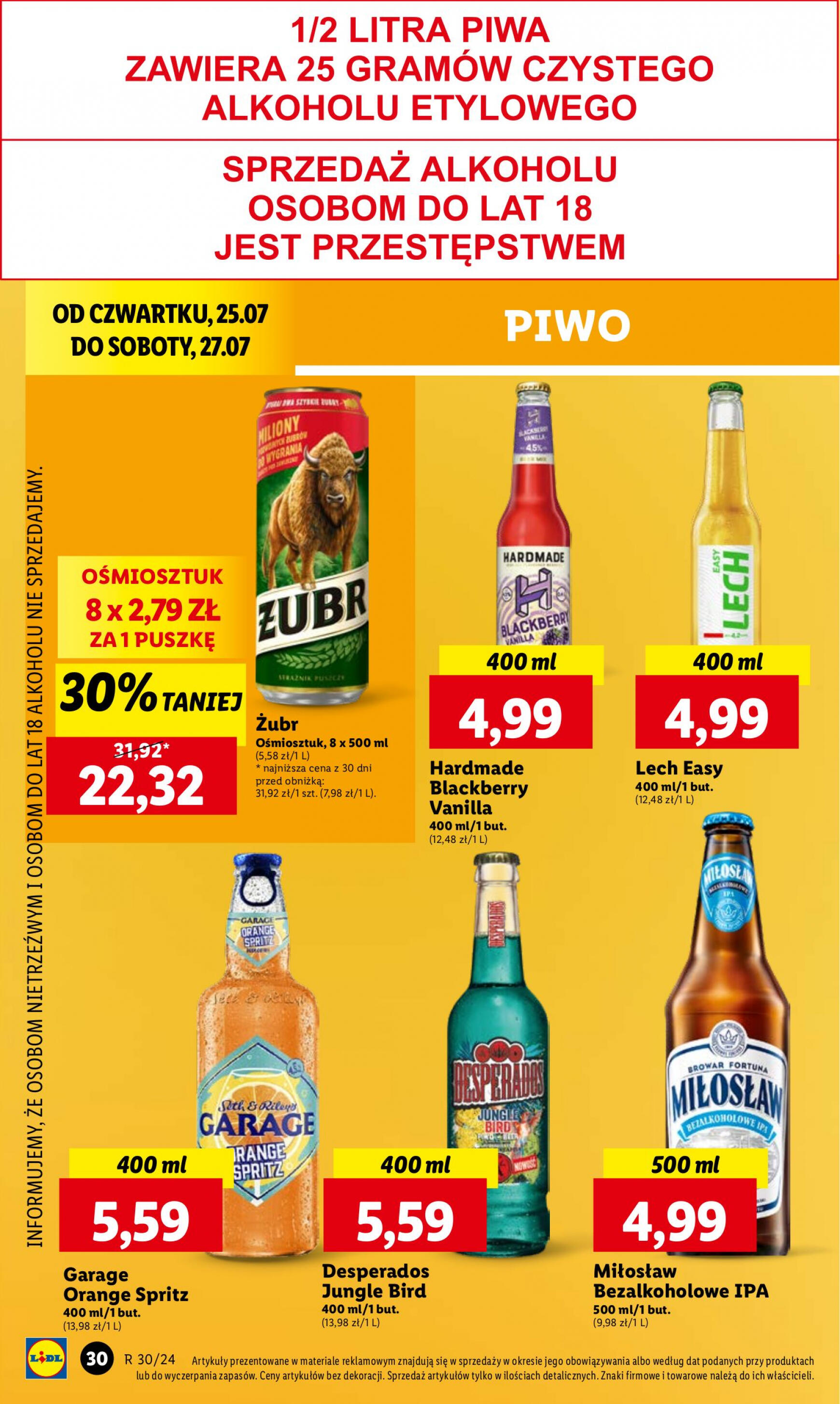 lidl - Lidl gazetka aktualna ważna od 25.07. - 27.07. - page: 36