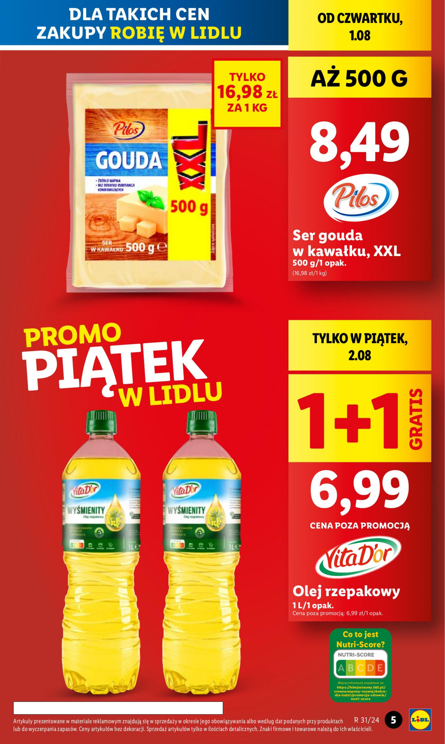 lidl - Lidl gazetka aktualna ważna od 01.08. - 03.08. - page: 5