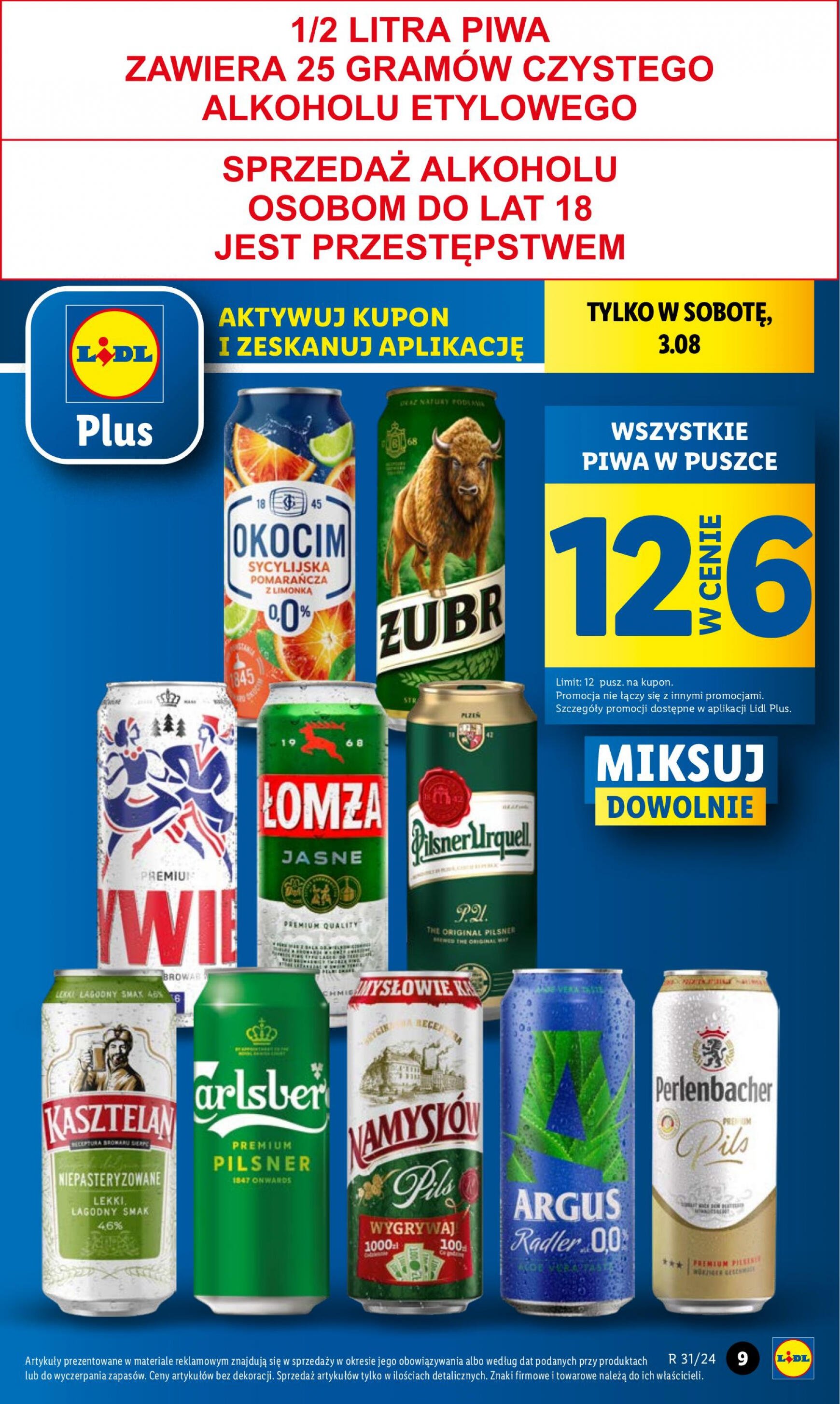 lidl - Lidl gazetka aktualna ważna od 01.08. - 03.08. - page: 9