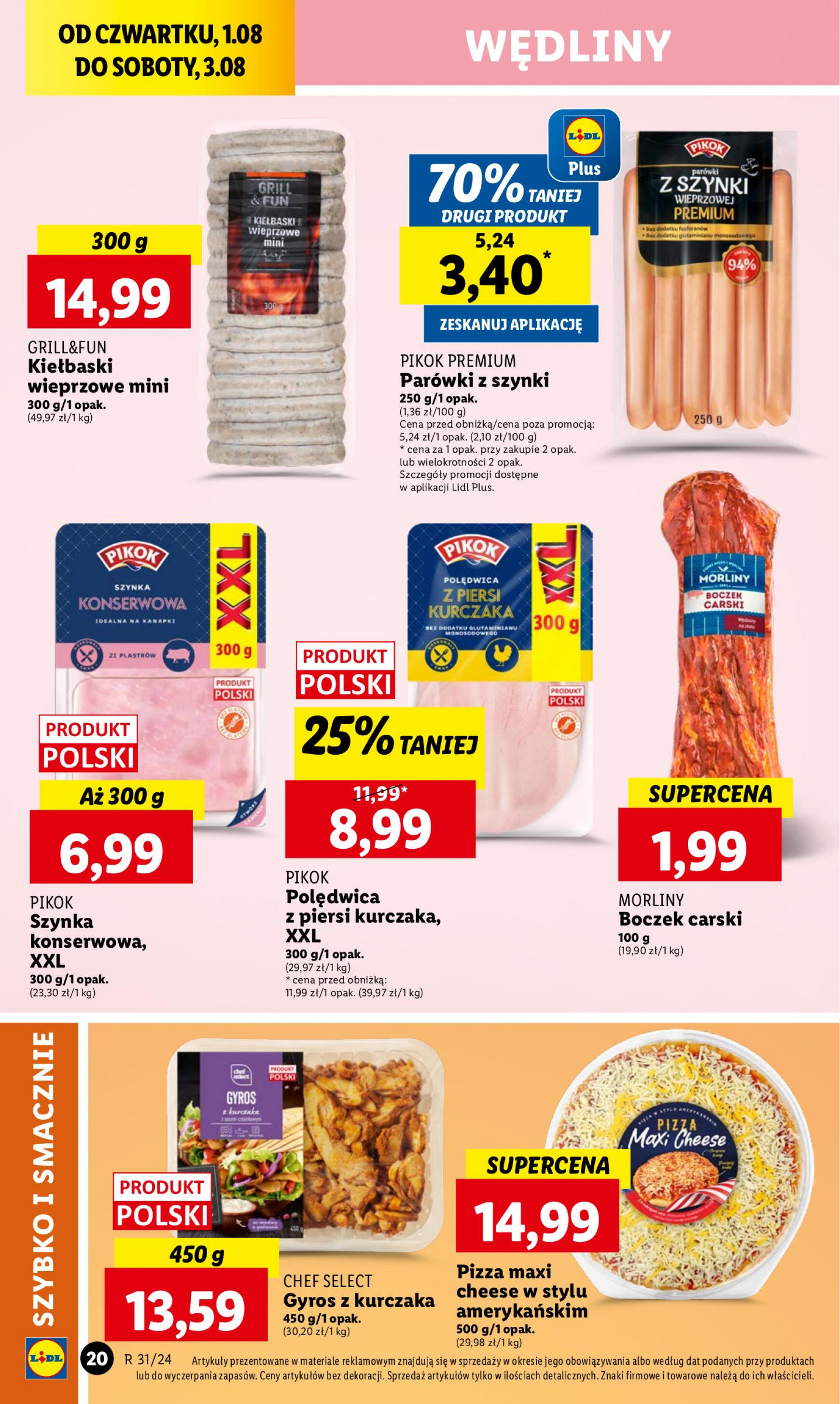 lidl - Lidl gazetka aktualna ważna od 01.08. - 03.08. - page: 24