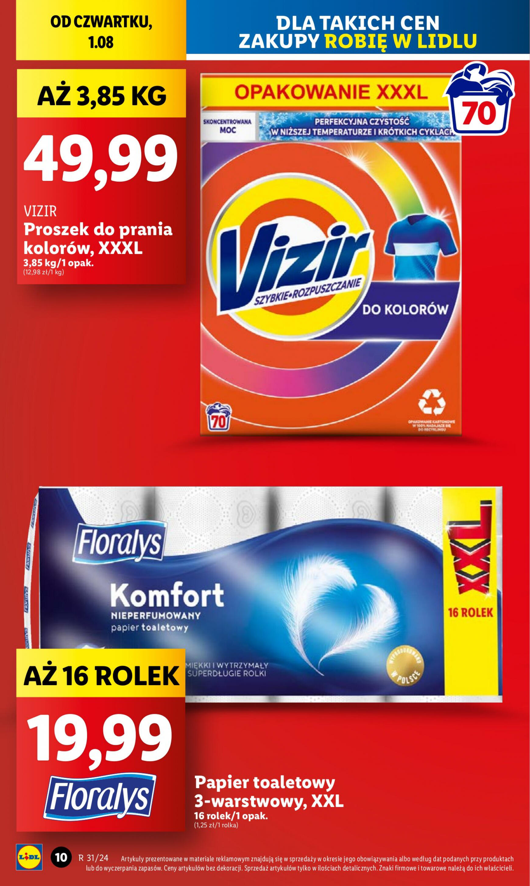 lidl - Lidl gazetka aktualna ważna od 01.08. - 03.08. - page: 10