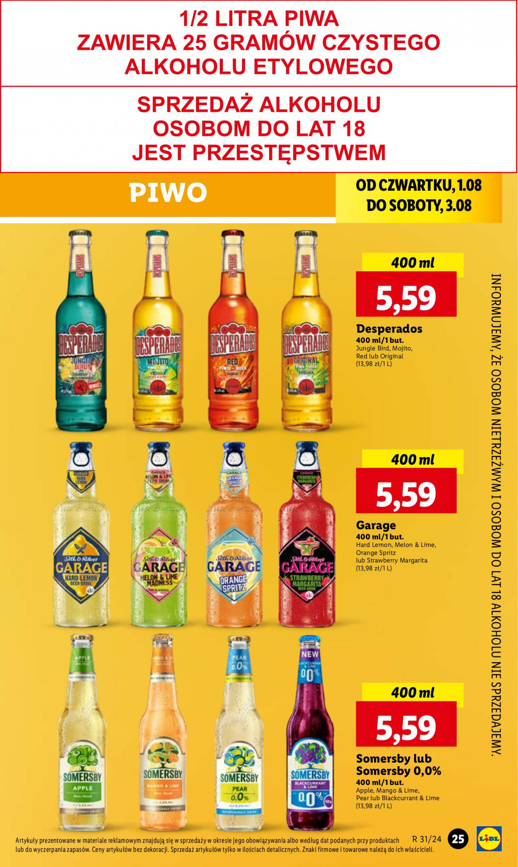 lidl - Lidl gazetka aktualna ważna od 01.08. - 03.08. - page: 31