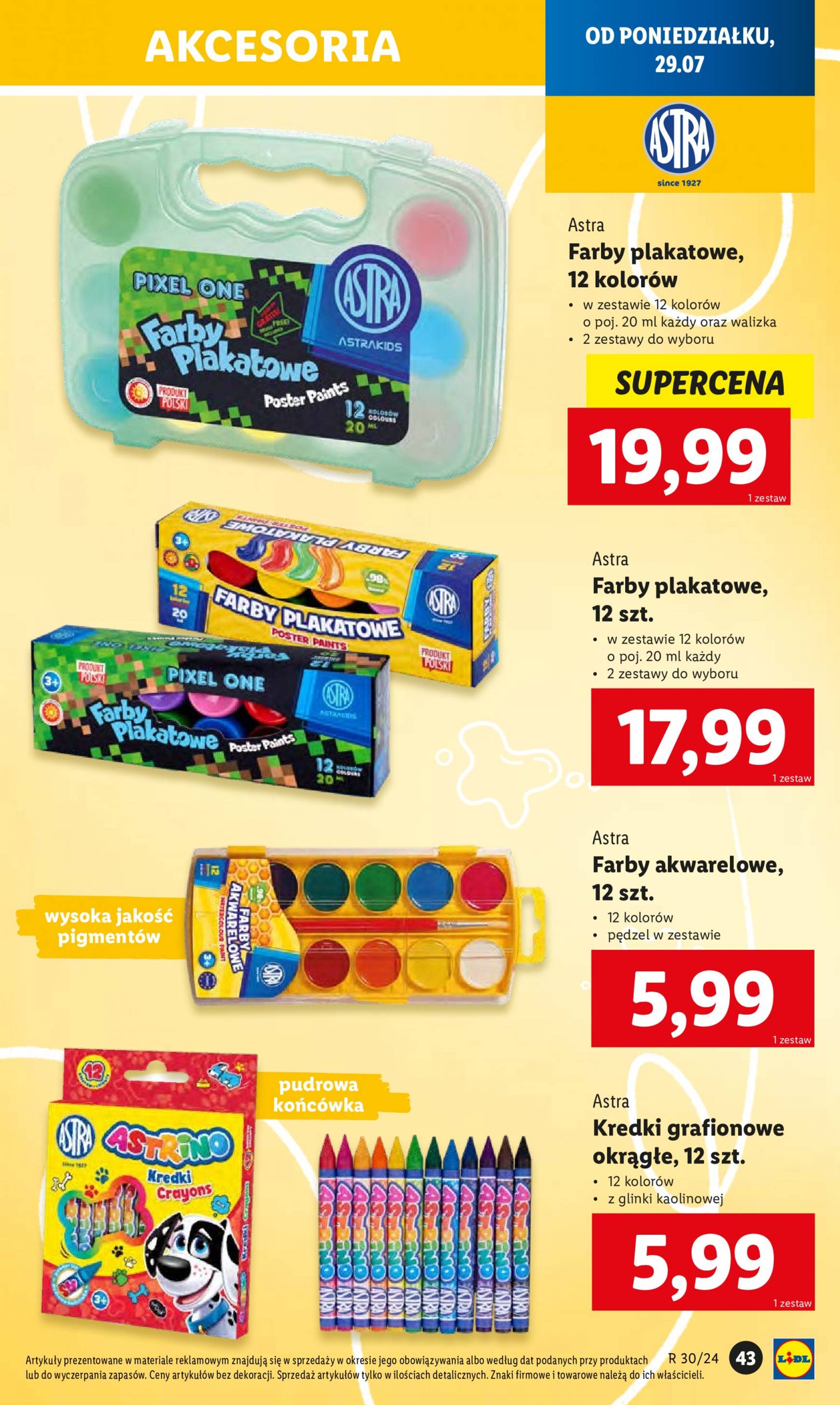 lidl - Aktualna Lidl - Gotowi do szkoly gazetka ważna od 22.07. - 14.09. - page: 45