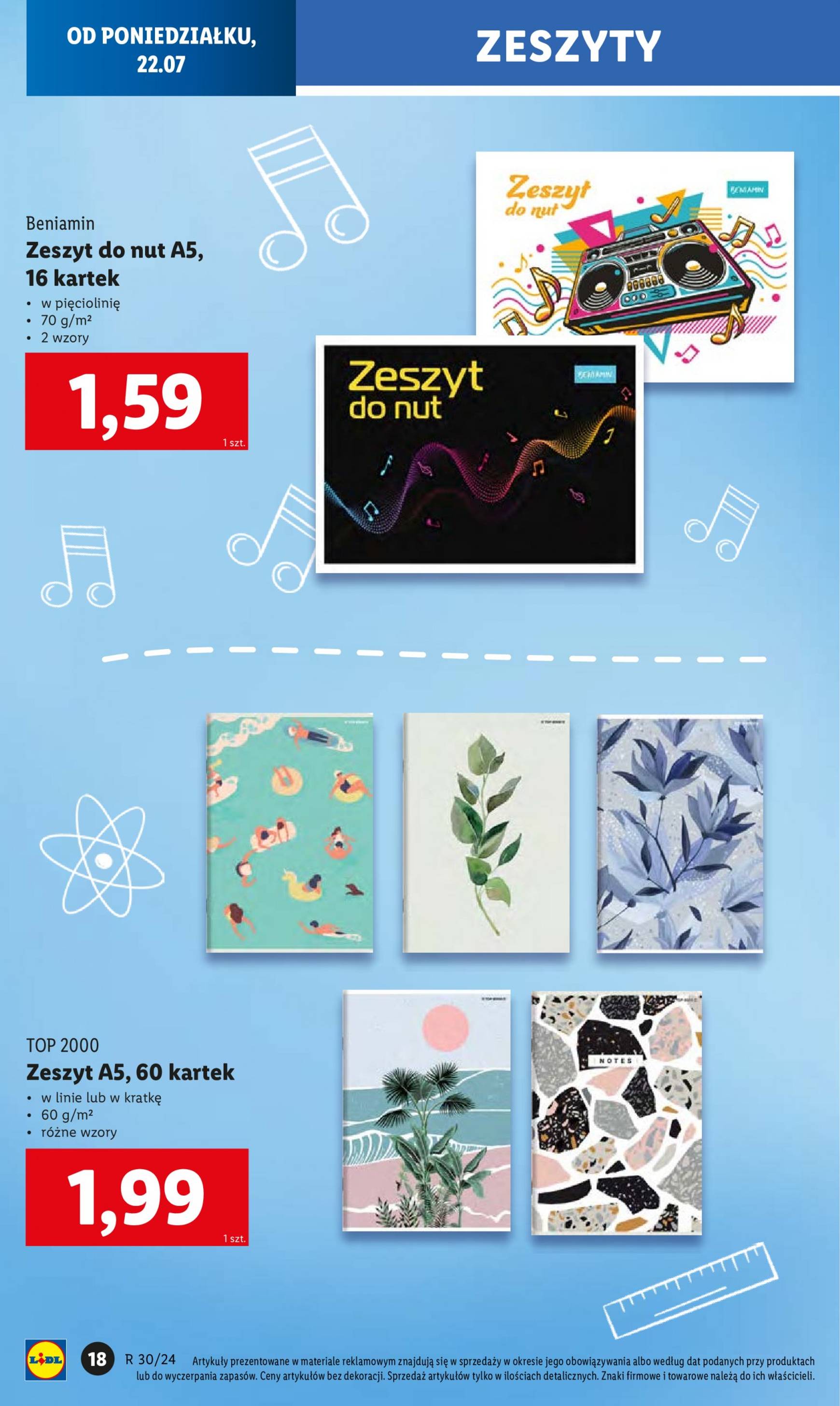 lidl - Aktualna Lidl - Gotowi do szkoly gazetka ważna od 22.07. - 14.09. - page: 20