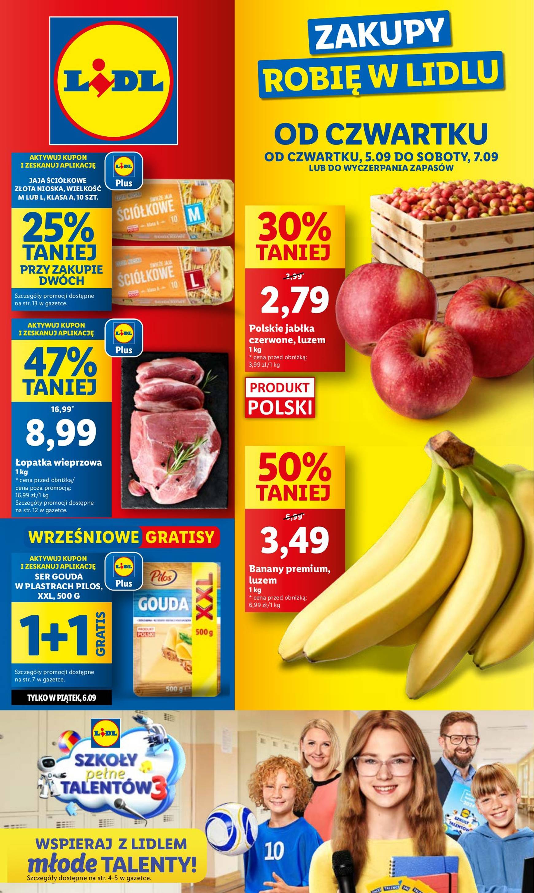 lidl - Aktualna Lidl gazetka ważna od 05.09. - 07.09.