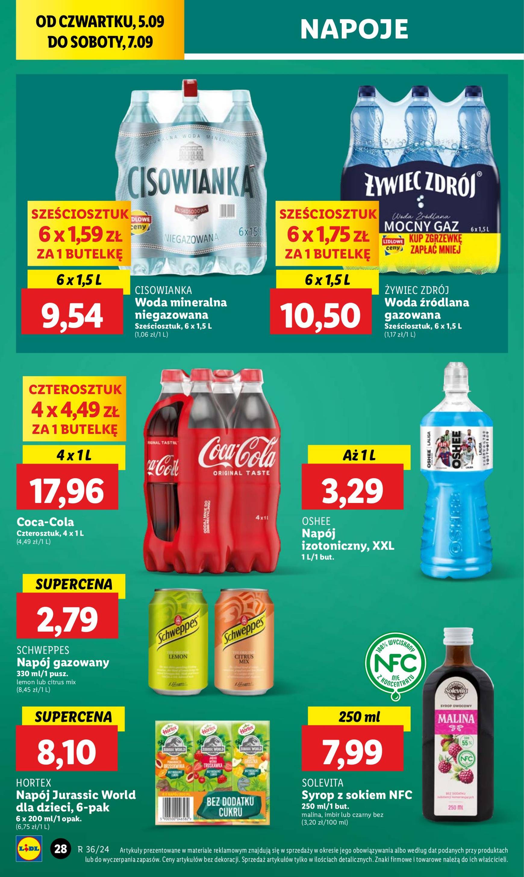 lidl - Aktualna Lidl gazetka ważna od 05.09. - 07.09. - page: 34