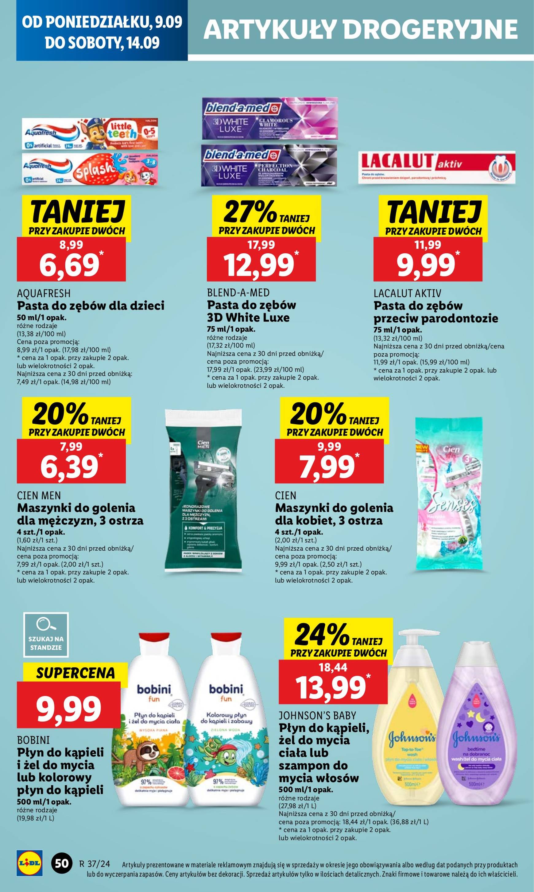 lidl - Aktualna Lidl gazetka ważna od 09.09. - 11.09. - page: 54