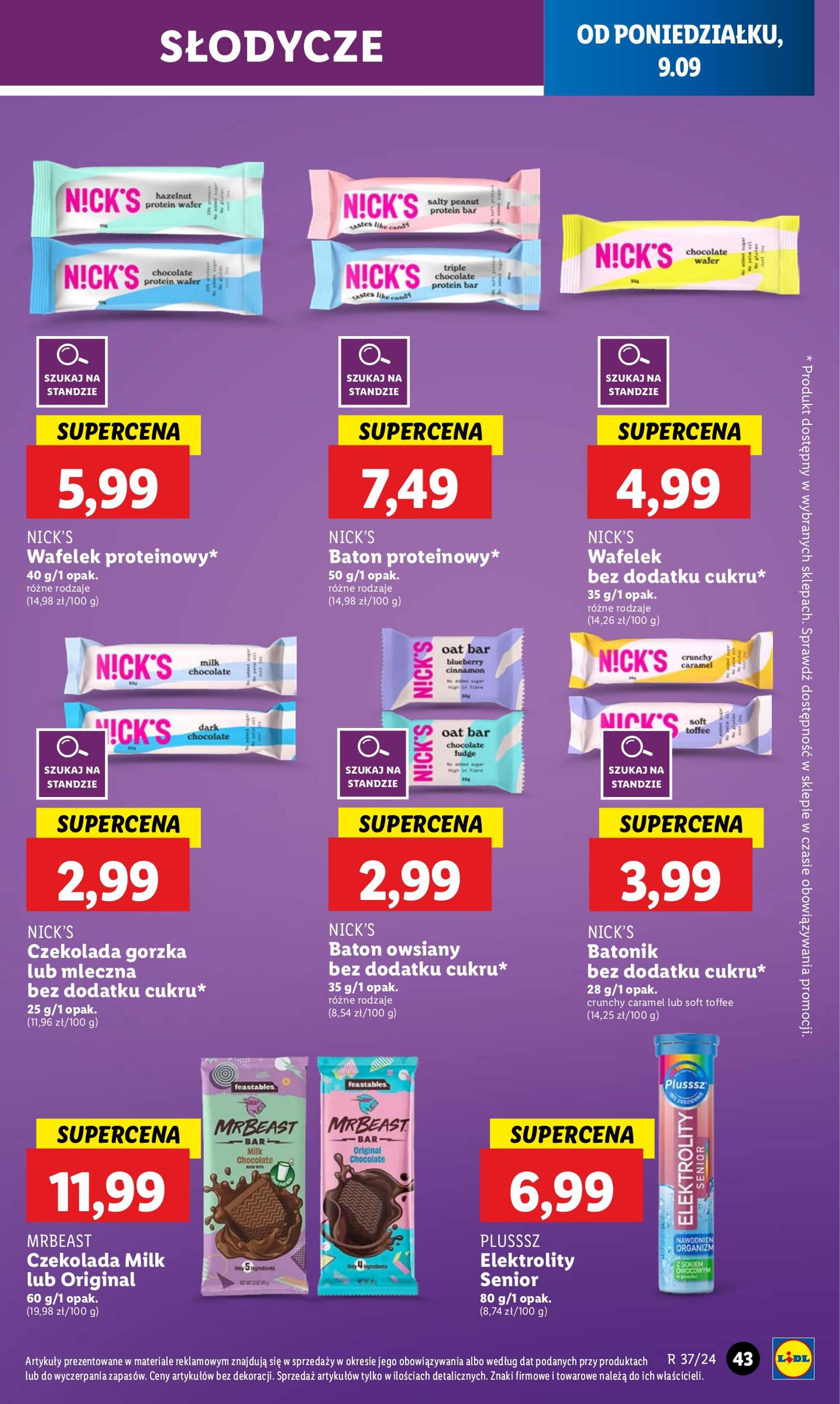 lidl - Aktualna Lidl gazetka ważna od 09.09. - 11.09. - page: 47