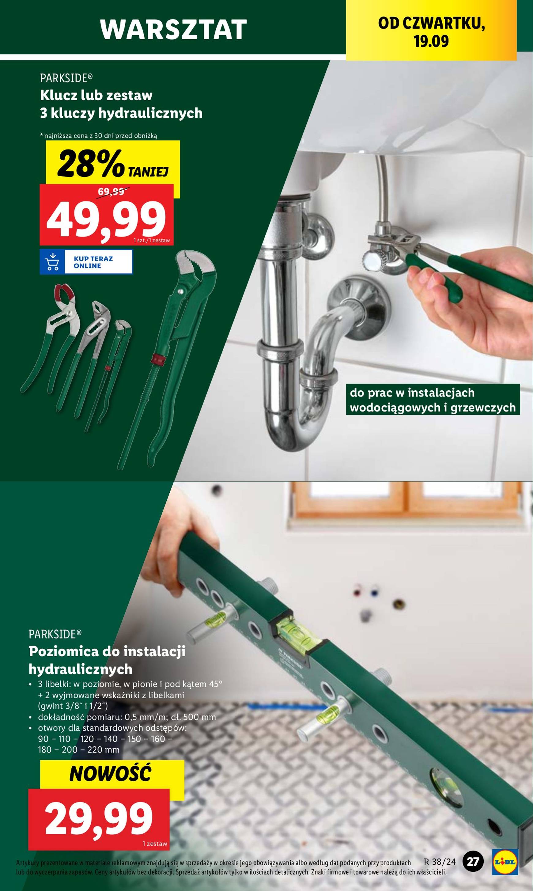 lidl - Aktualna Lidl - Katalog Okazji gazetka ważna od 16.09. - 21.09. - page: 33