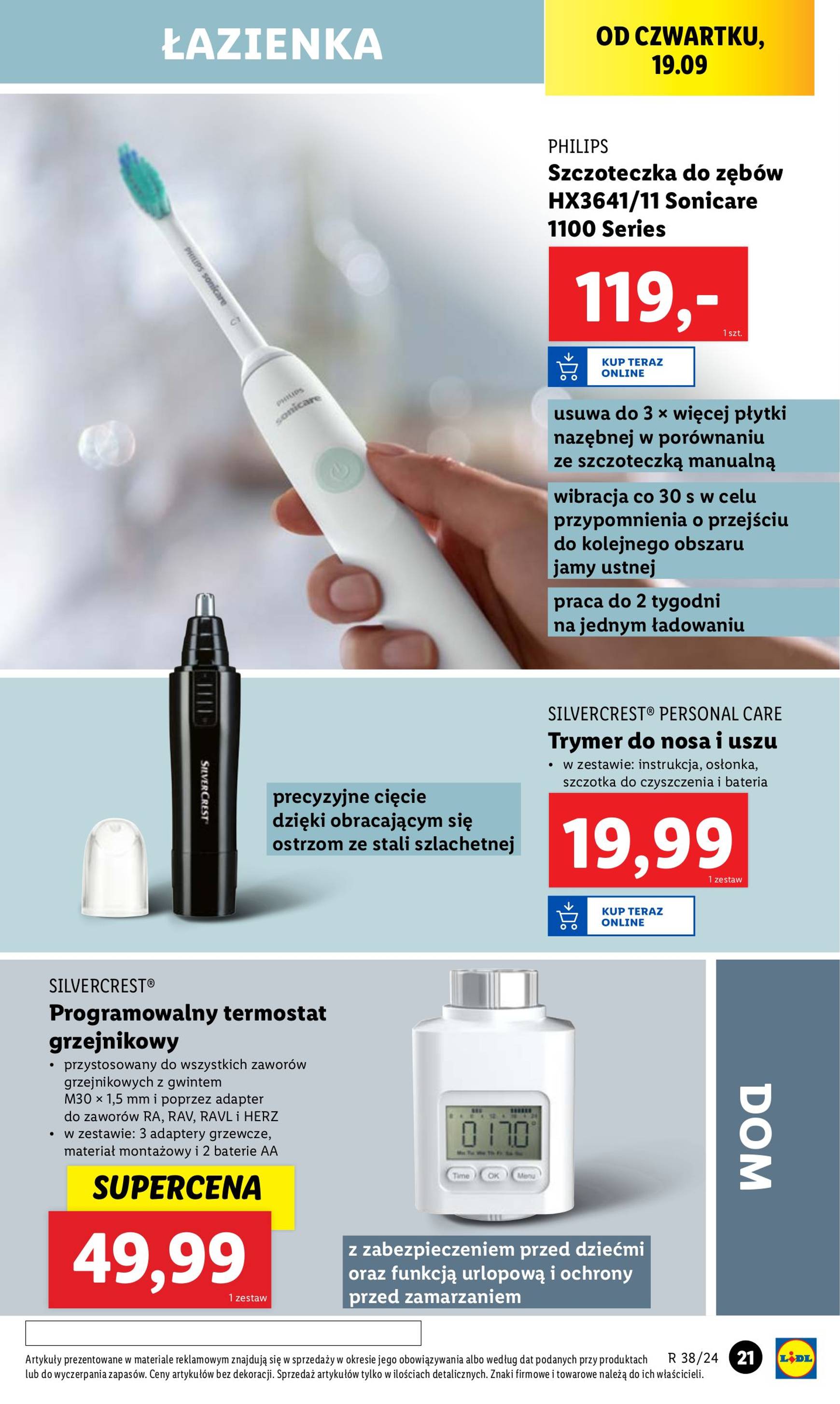 lidl - Aktualna Lidl - Katalog Okazji gazetka ważna od 16.09. - 21.09. - page: 25