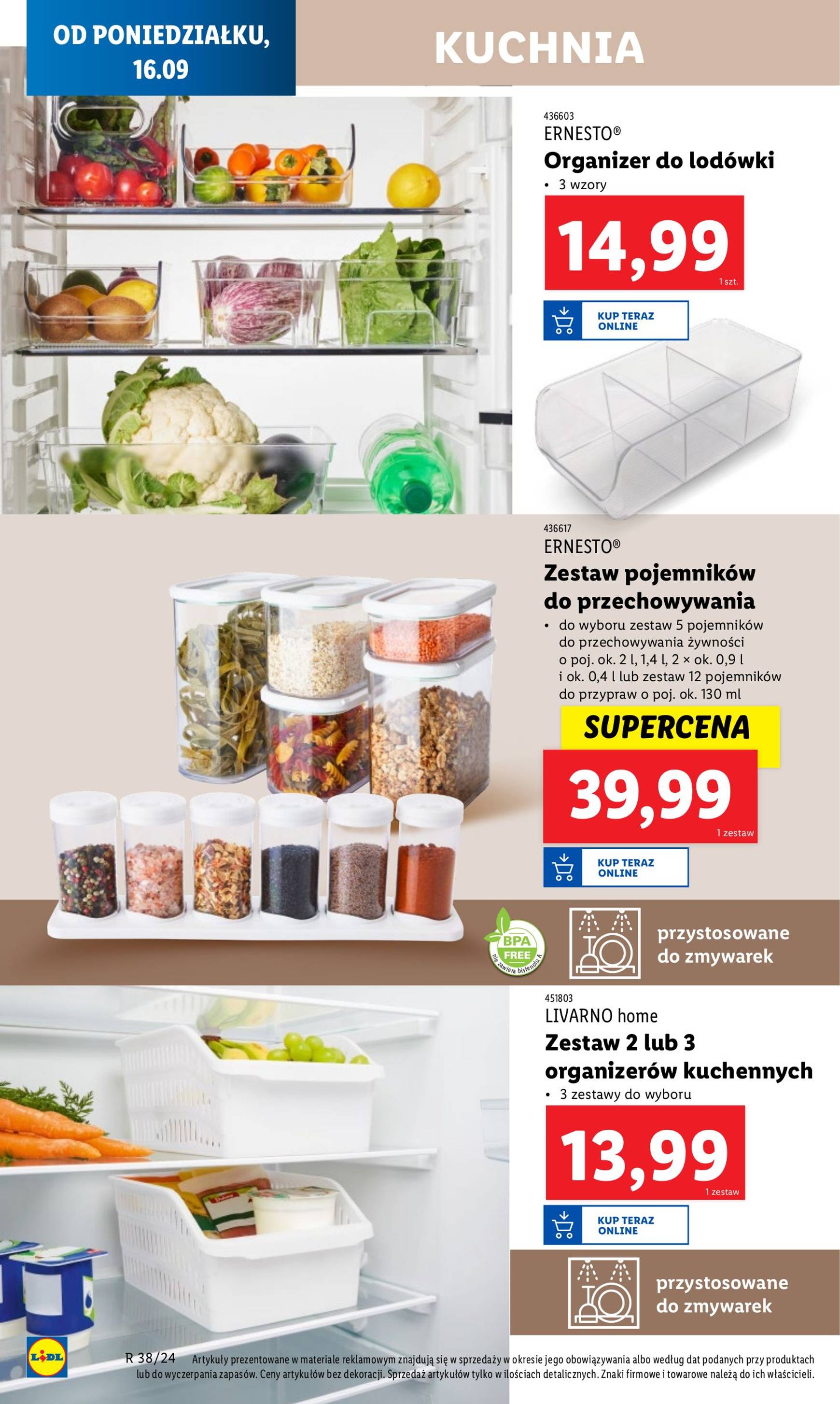 lidl - Aktualna Lidl - Katalog Okazji gazetka ważna od 16.09. - 21.09. - page: 18