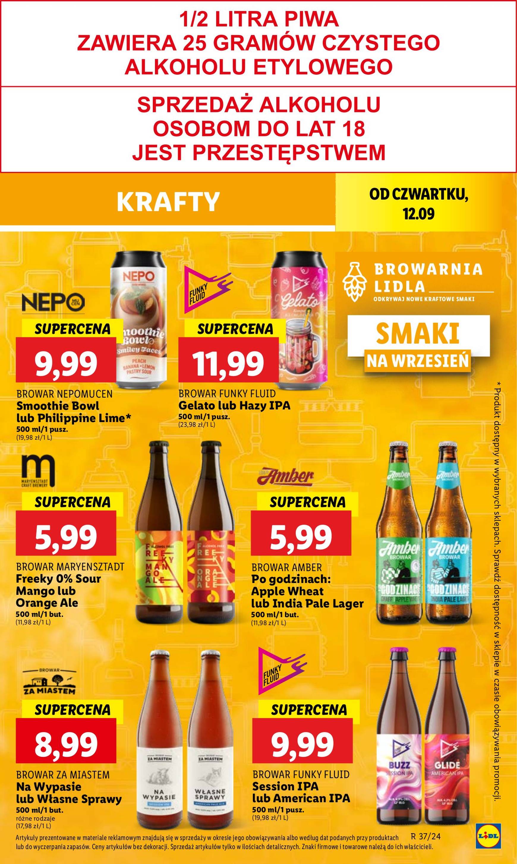 lidl - Aktualna Lidl gazetka ważna od 12.09. - 14.09. - page: 39