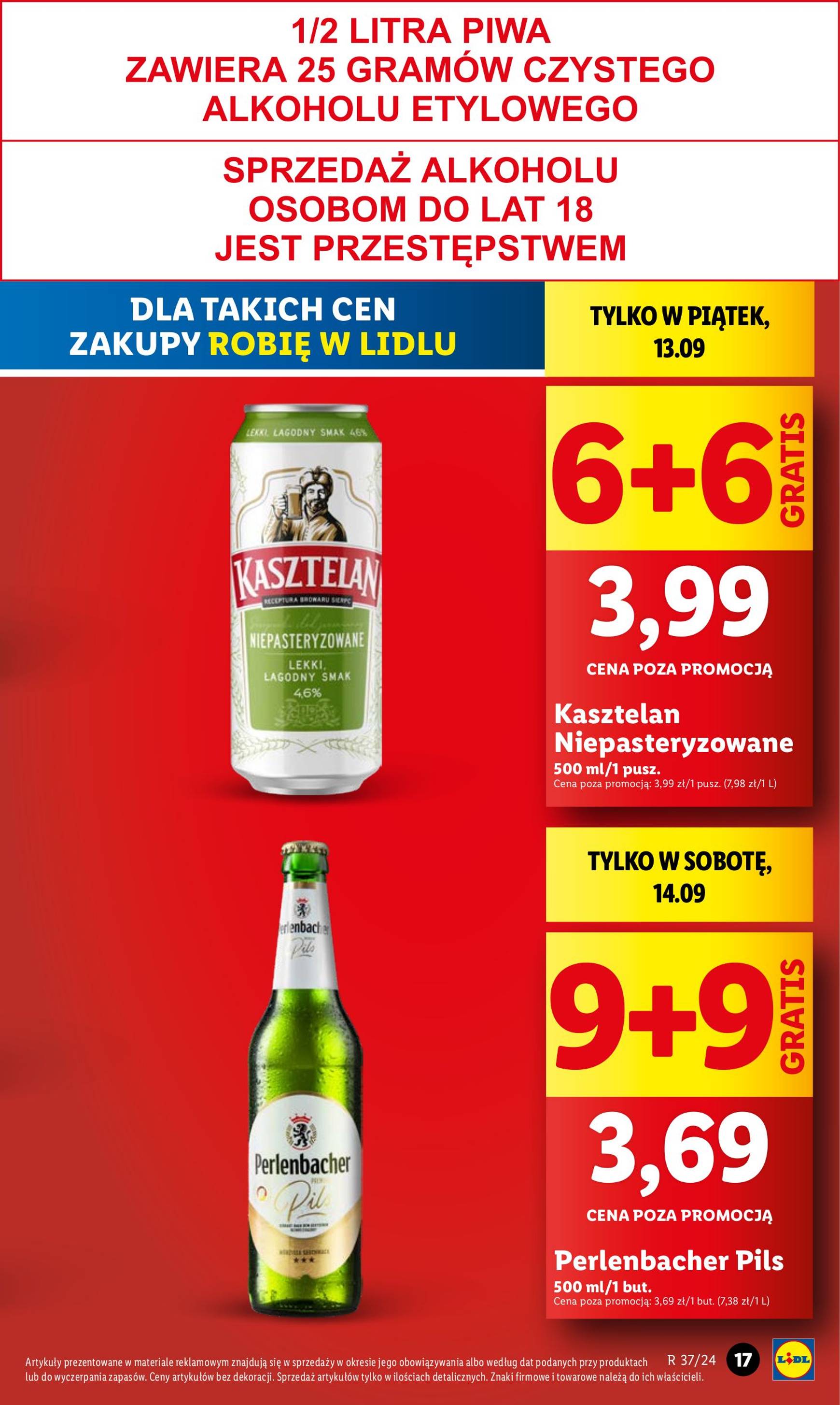 lidl - Aktualna Lidl gazetka ważna od 12.09. - 14.09. - page: 17