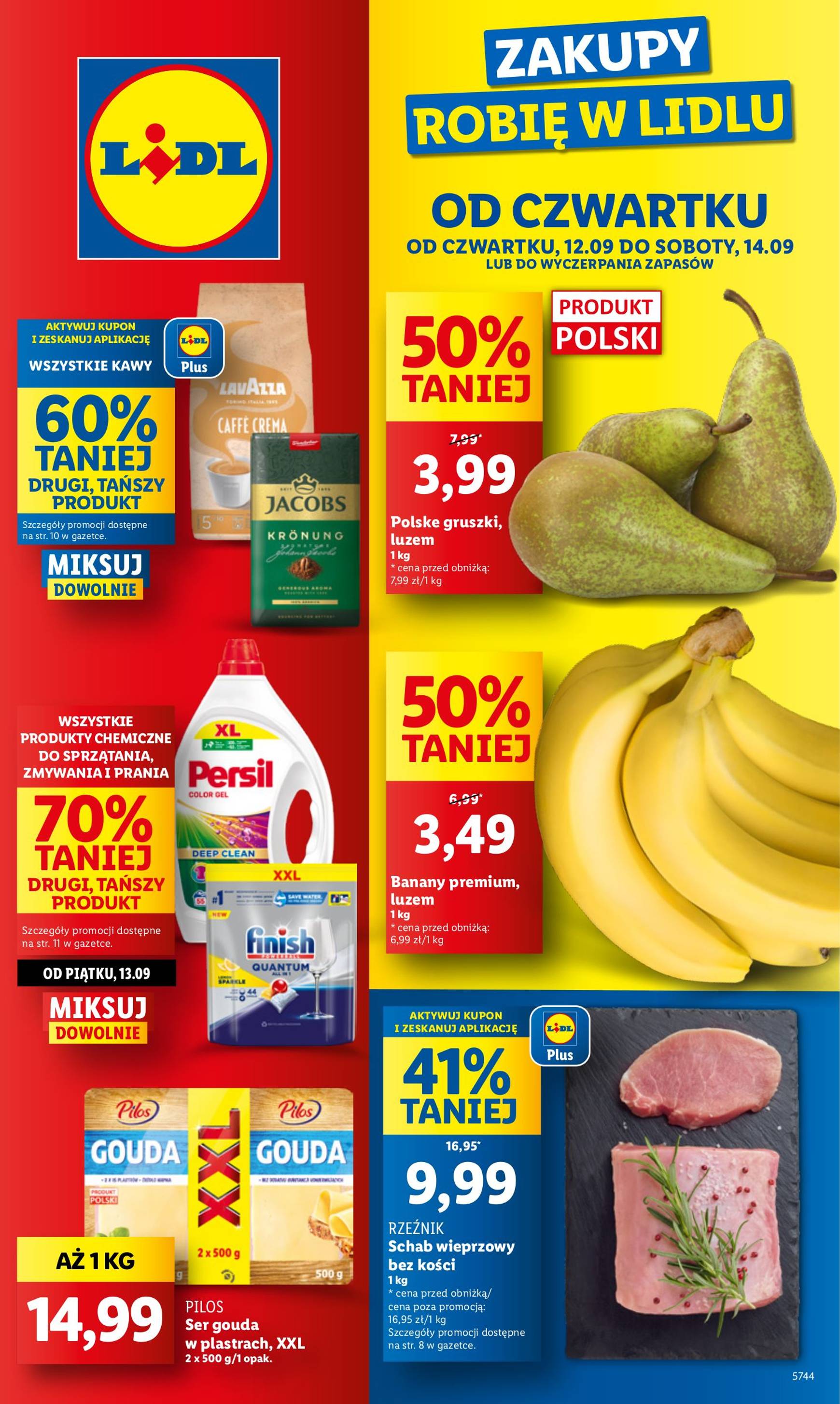 lidl - Aktualna Lidl gazetka ważna od 12.09. - 14.09. - page: 1