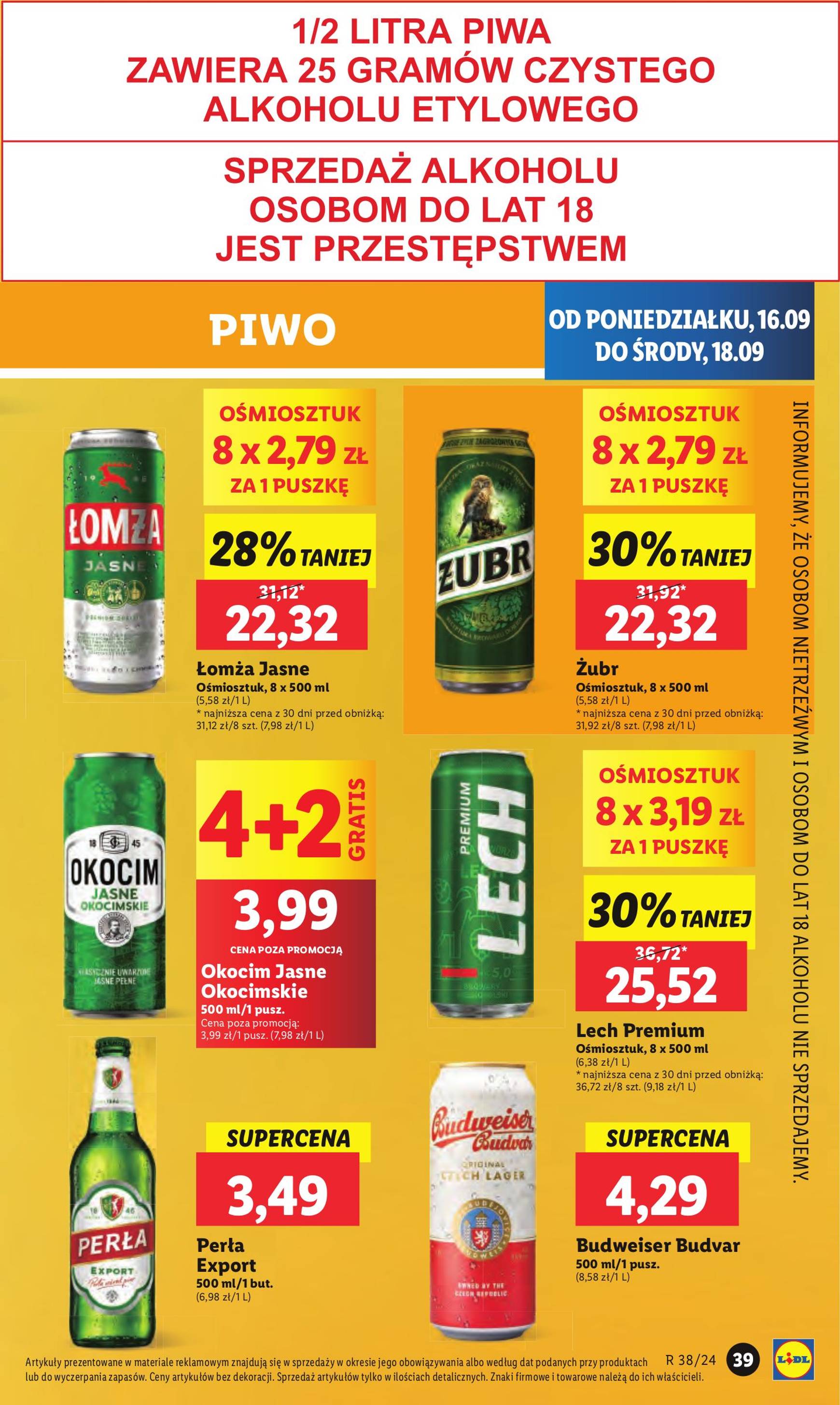 lidl - Aktualna Lidl gazetka ważna od 16.09. - 18.09. - page: 43