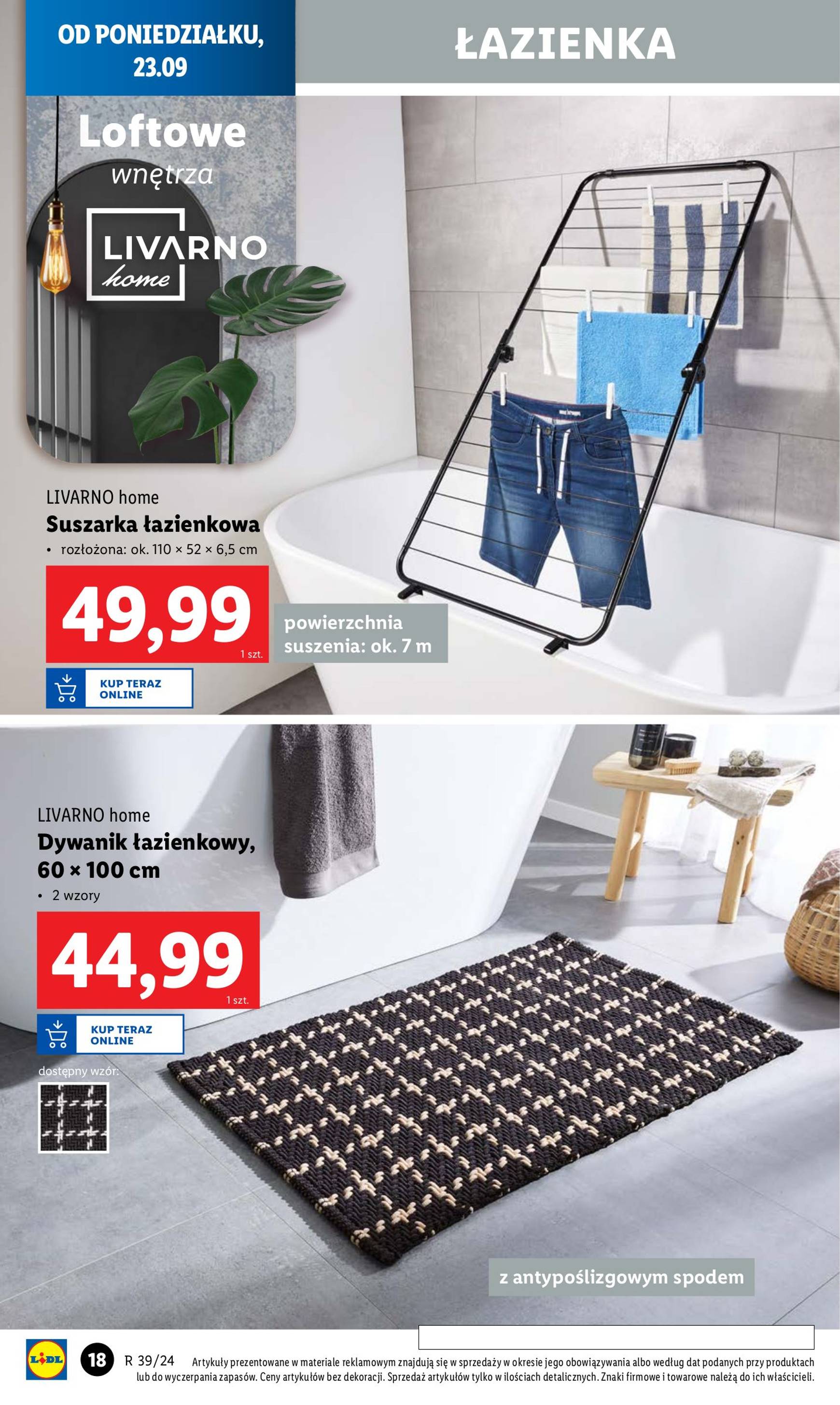 lidl - Aktualna Lidl - Katalog Okazji gazetka ważna od 23.09. - 28.09. - page: 22