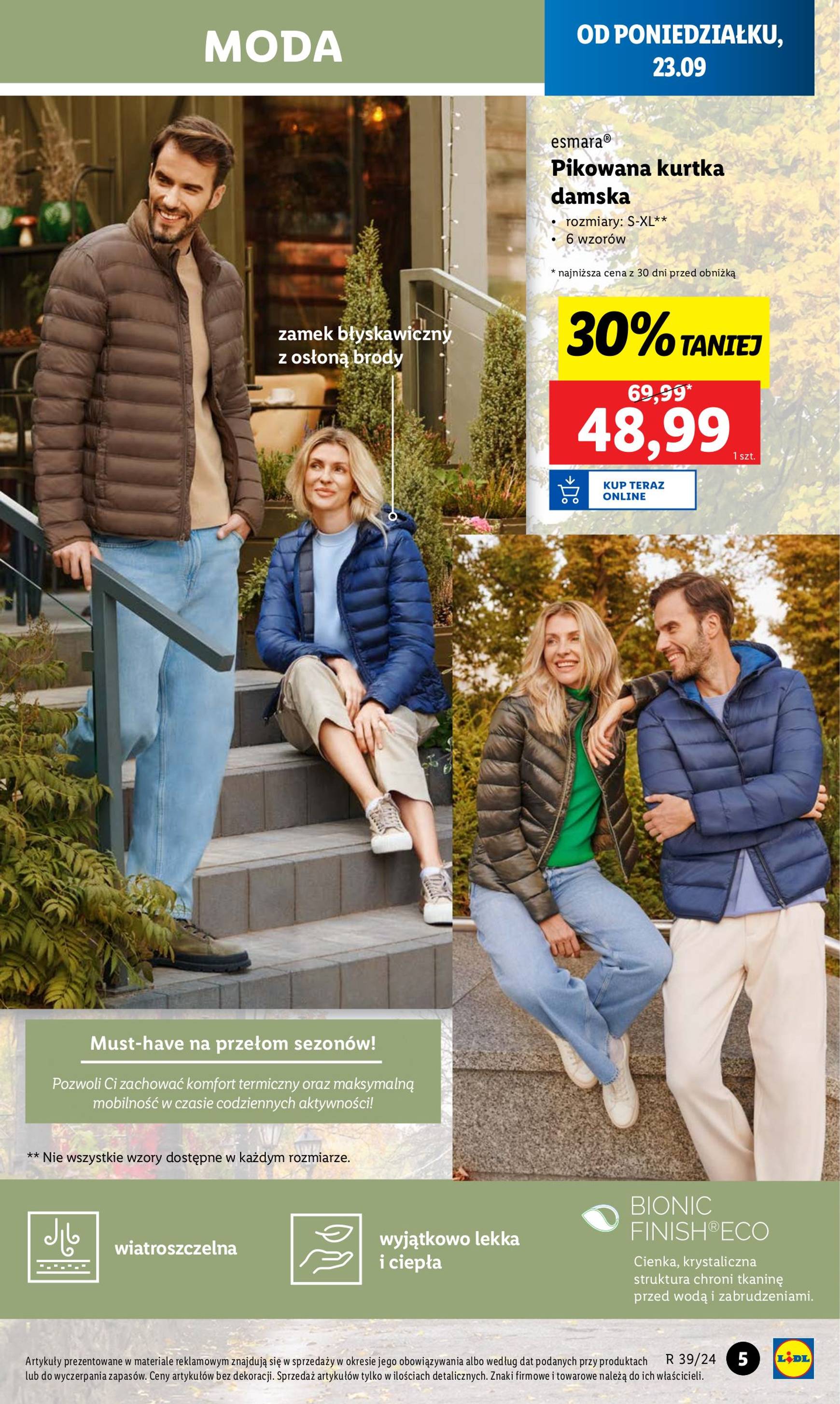 lidl - Aktualna Lidl - Katalog Okazji gazetka ważna od 23.09. - 28.09. - page: 7