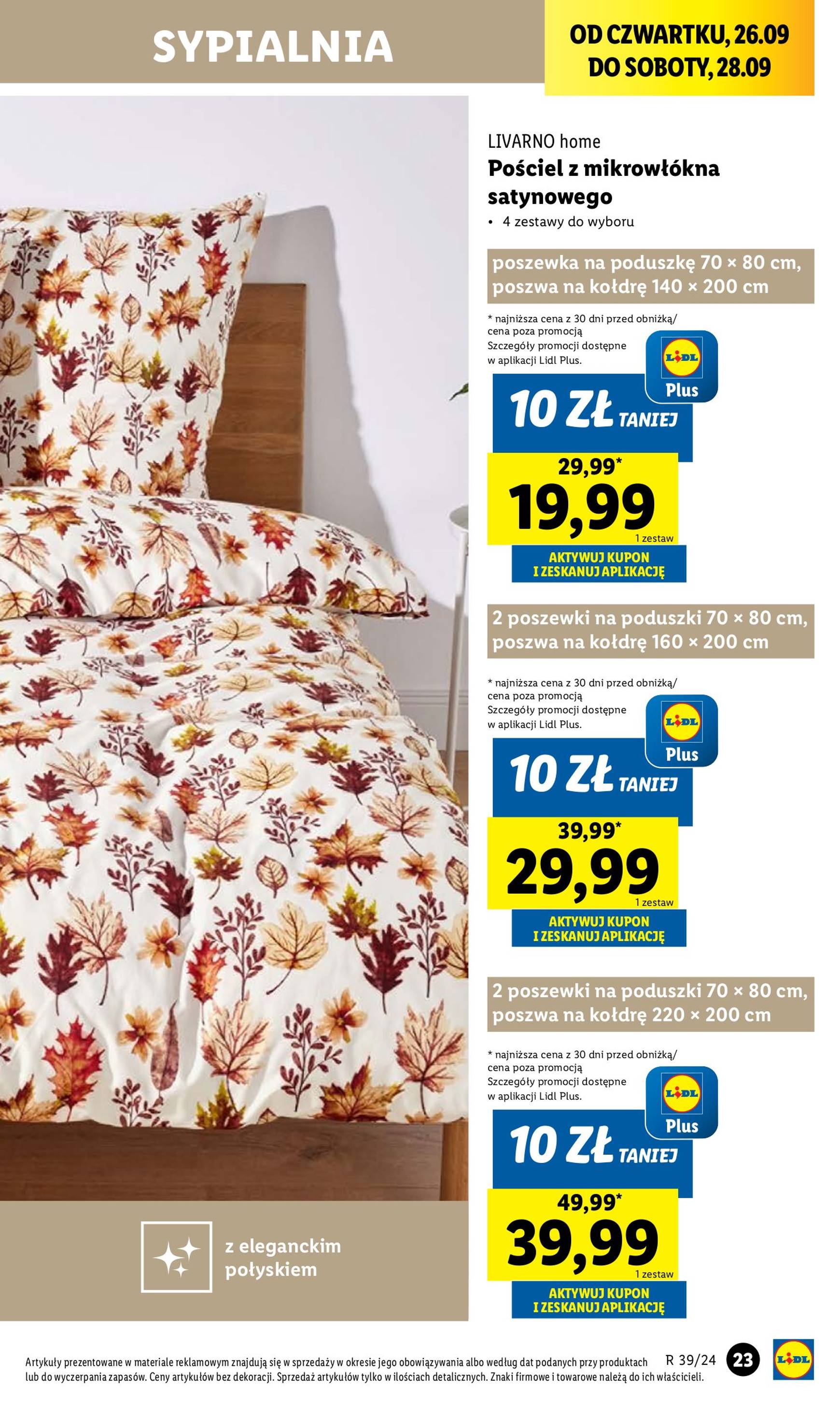 lidl - Aktualna Lidl - Katalog Okazji gazetka ważna od 23.09. - 28.09. - page: 27