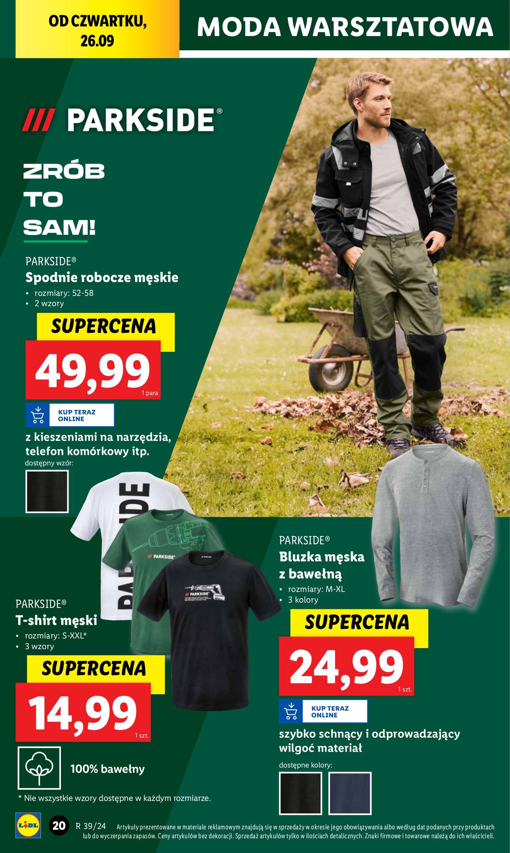 lidl - Aktualna Lidl - Katalog Okazji gazetka ważna od 23.09. - 28.09. - page: 24