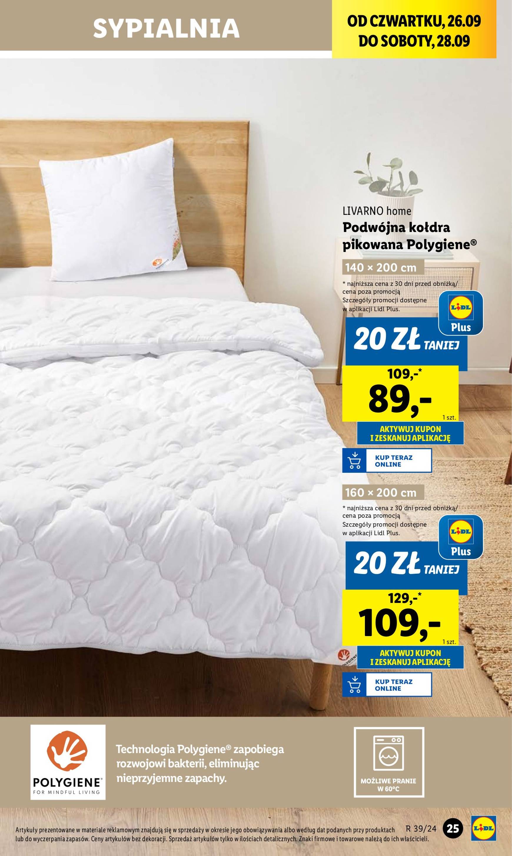 lidl - Aktualna Lidl - Katalog Okazji gazetka ważna od 23.09. - 28.09. - page: 29