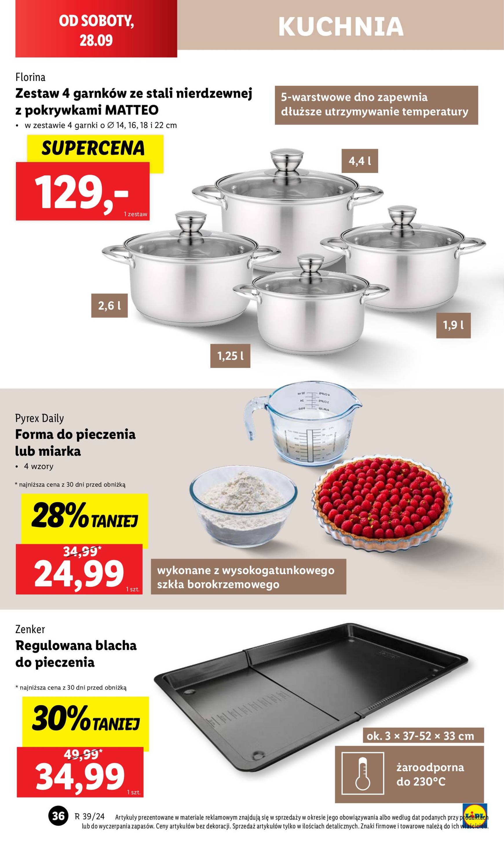 lidl - Aktualna Lidl - Katalog Okazji gazetka ważna od 23.09. - 28.09. - page: 40