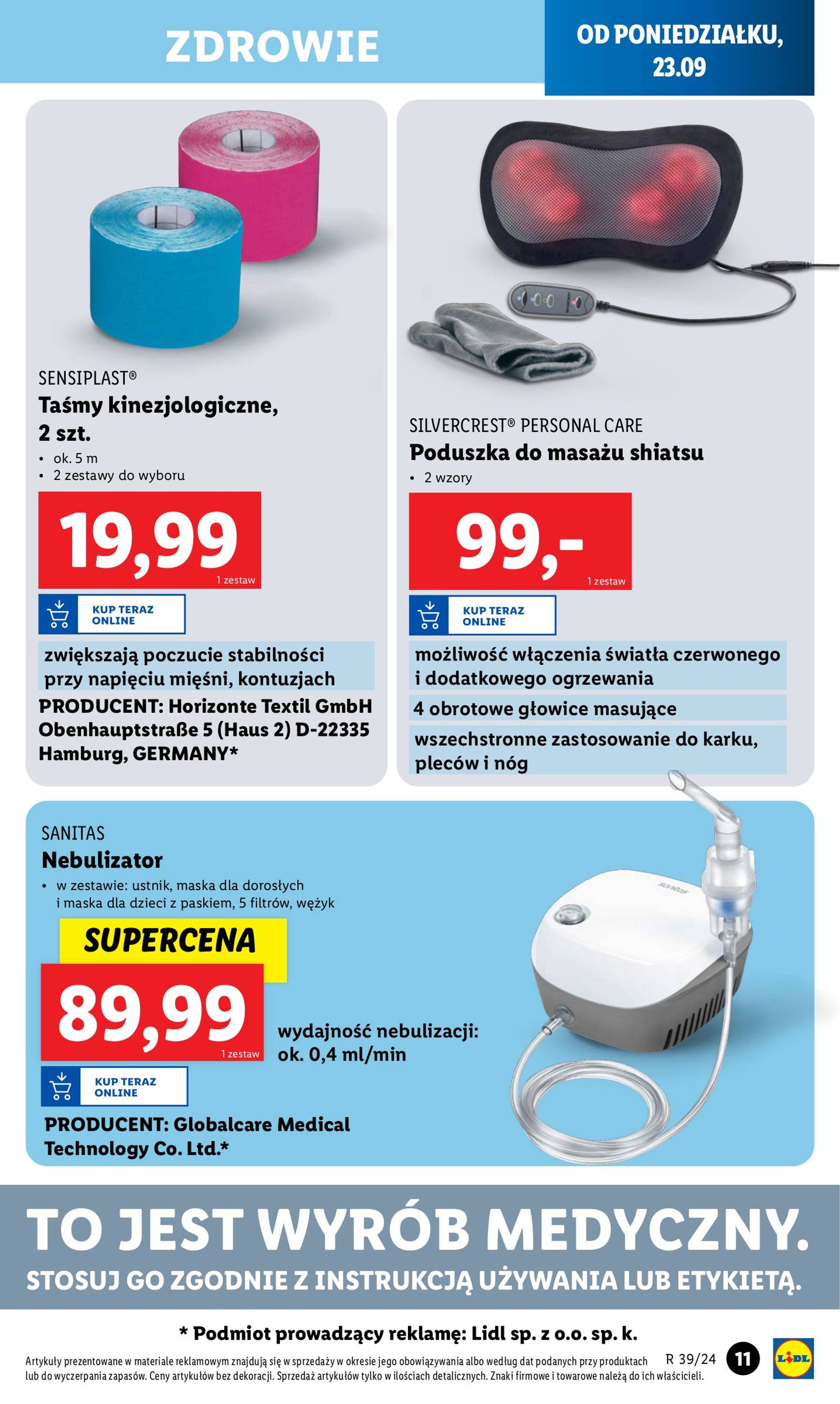 lidl - Aktualna Lidl - Katalog Okazji gazetka ważna od 23.09. - 28.09. - page: 15