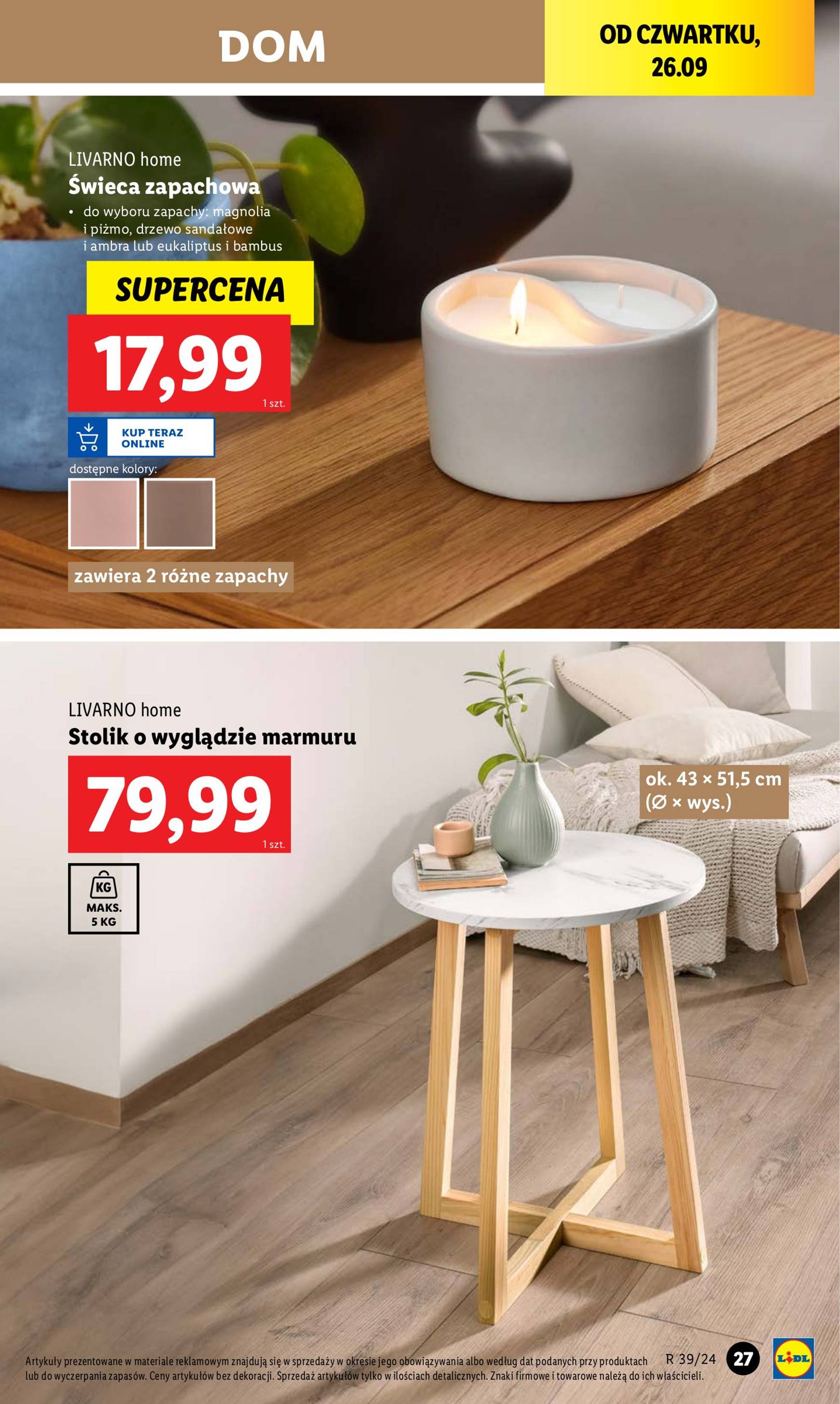 lidl - Aktualna Lidl - Katalog Okazji gazetka ważna od 23.09. - 28.09. - page: 31