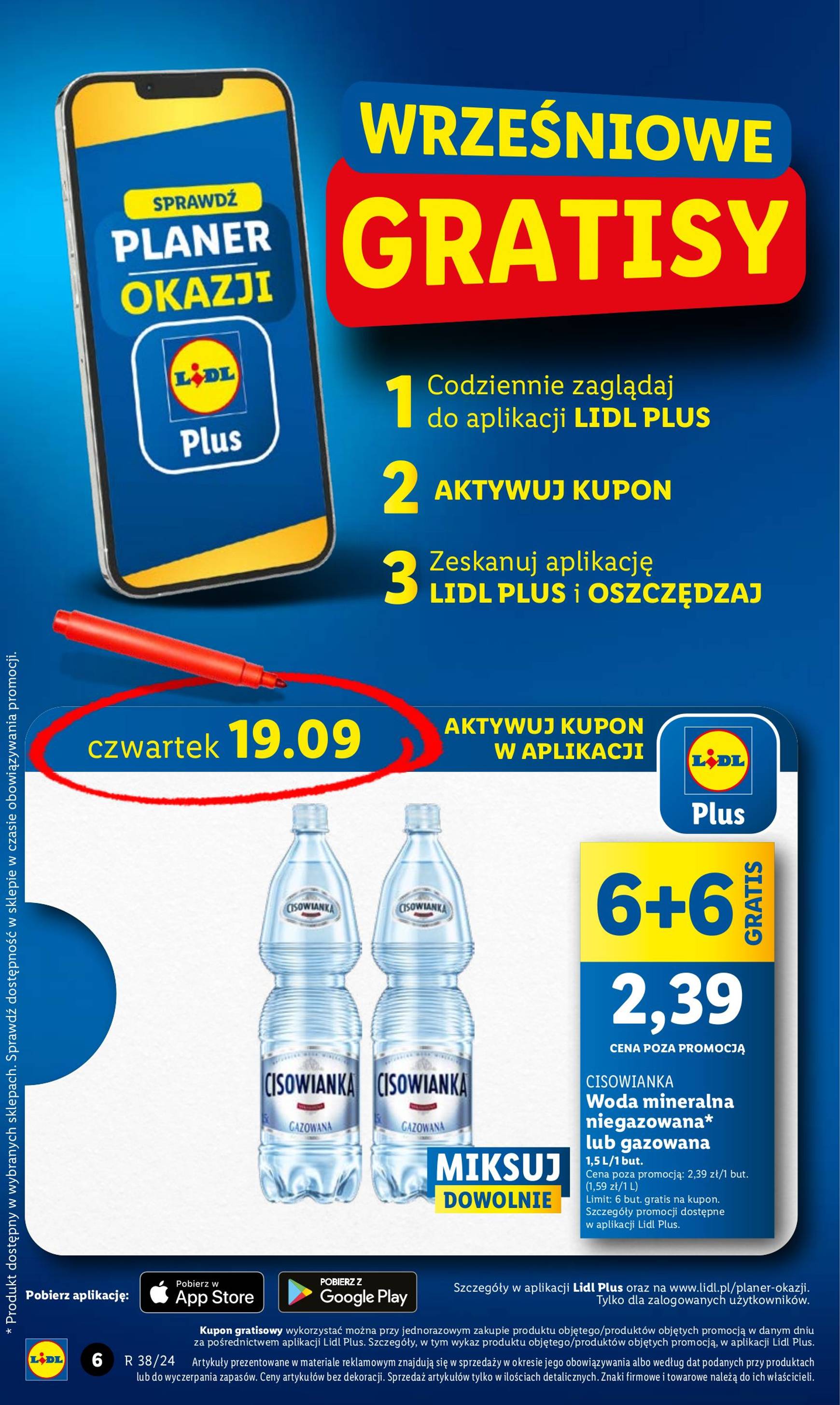 lidl - Aktualna Lidl gazetka ważna od 19.09. - 21.09. - page: 6