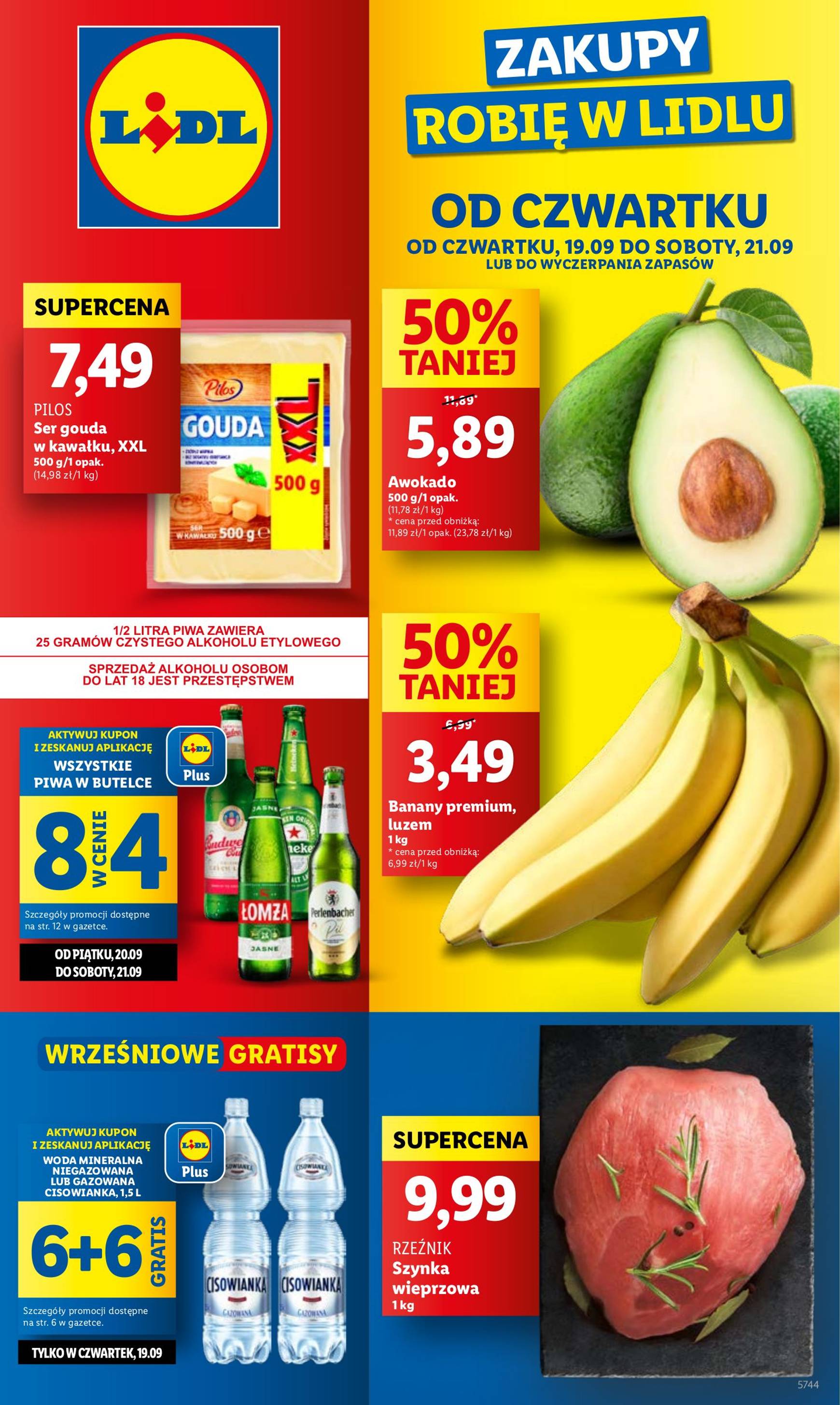 lidl - Aktualna Lidl gazetka ważna od 19.09. - 21.09.