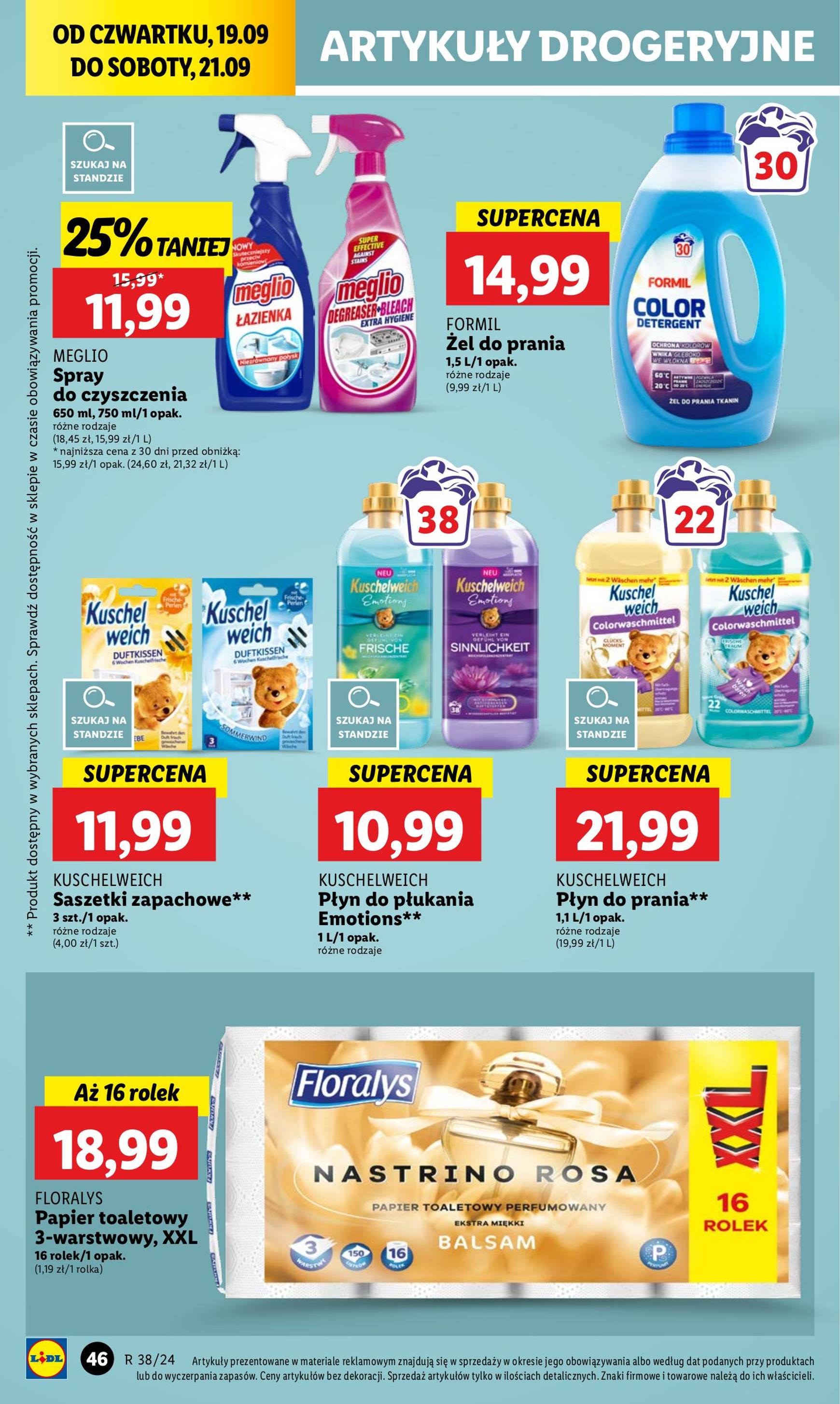 lidl - Aktualna Lidl gazetka ważna od 19.09. - 21.09. - page: 50