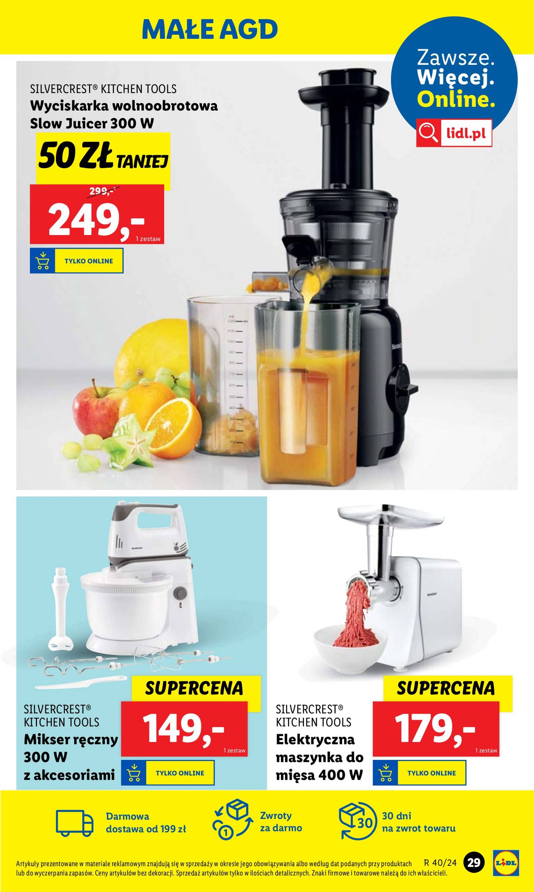 lidl - Aktualna Lidl - Katalog okazji gazetka ważna od 30.09. - 05.10. - page: 33