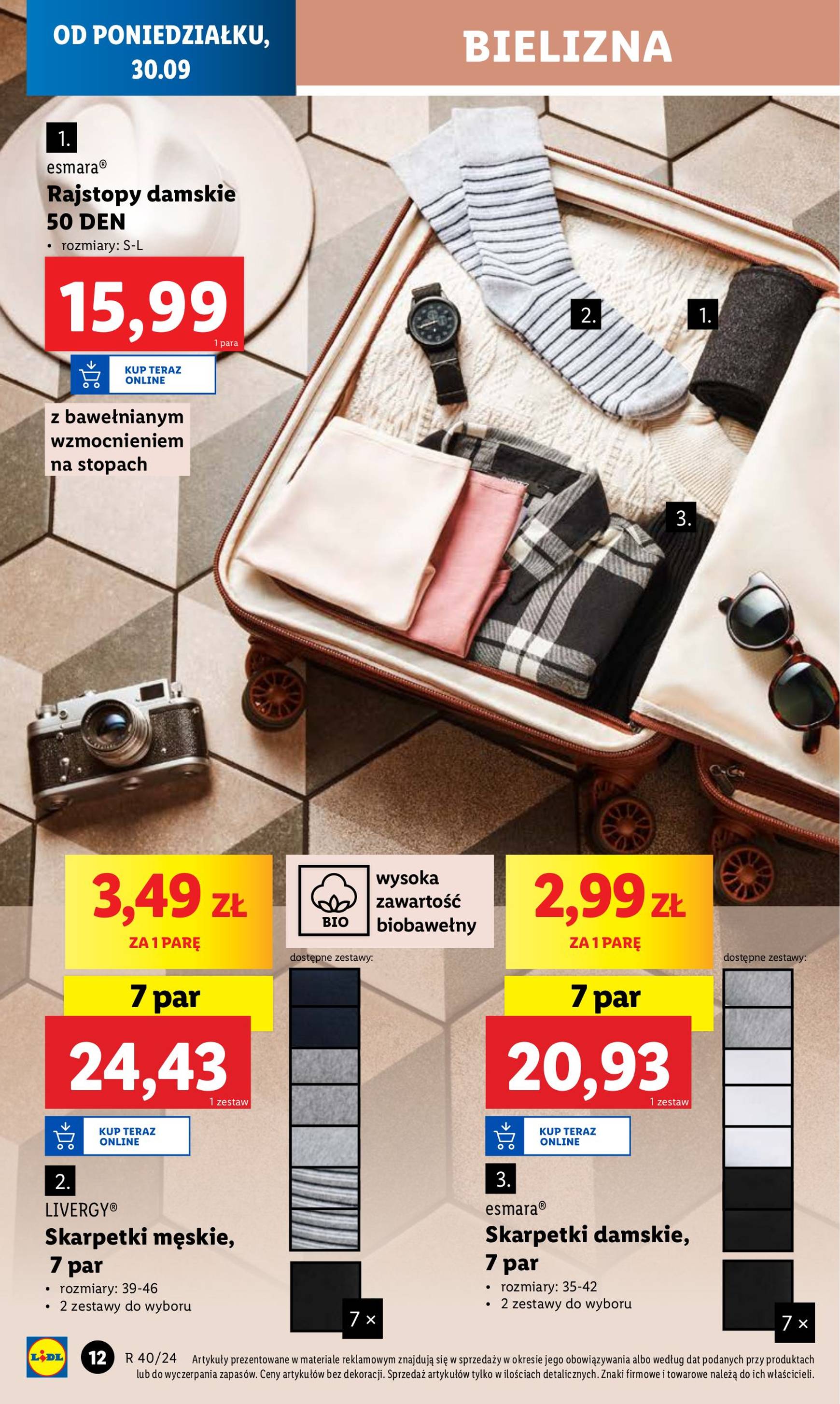 lidl - Aktualna Lidl - Katalog okazji gazetka ważna od 30.09. - 05.10. - page: 14