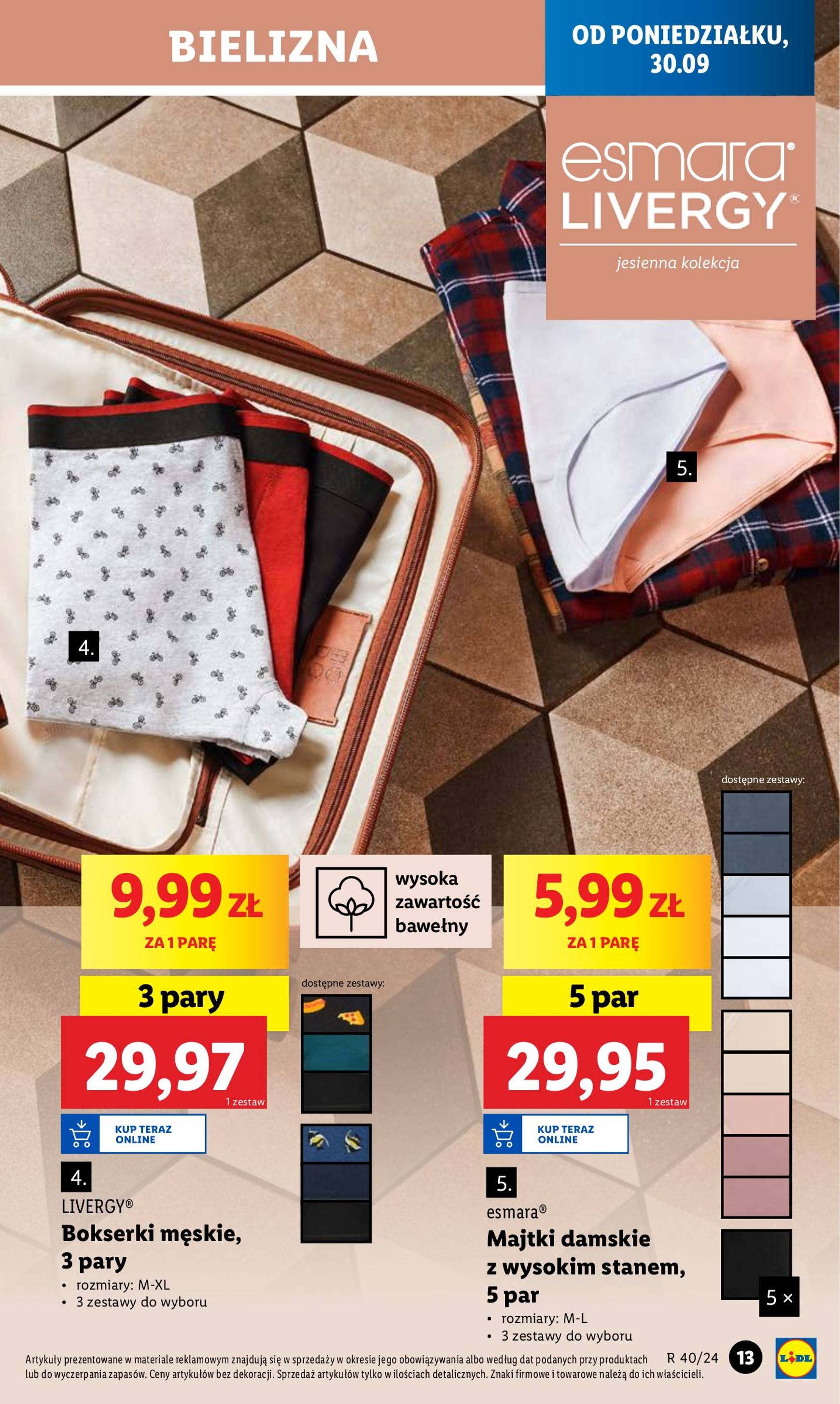 lidl - Aktualna Lidl - Katalog okazji gazetka ważna od 30.09. - 05.10. - page: 15