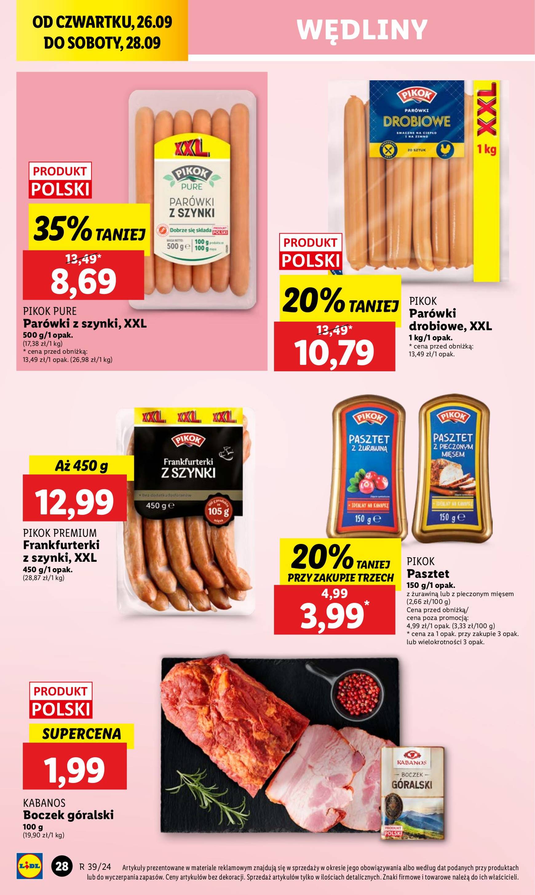 lidl - Aktualna Lidl gazetka ważna od 26.09. - 28.09. - page: 34