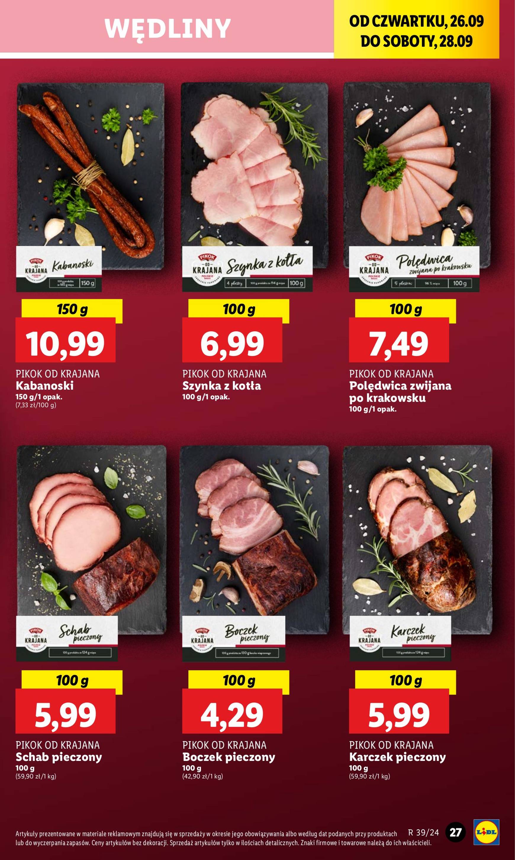 lidl - Aktualna Lidl gazetka ważna od 26.09. - 28.09. - page: 33