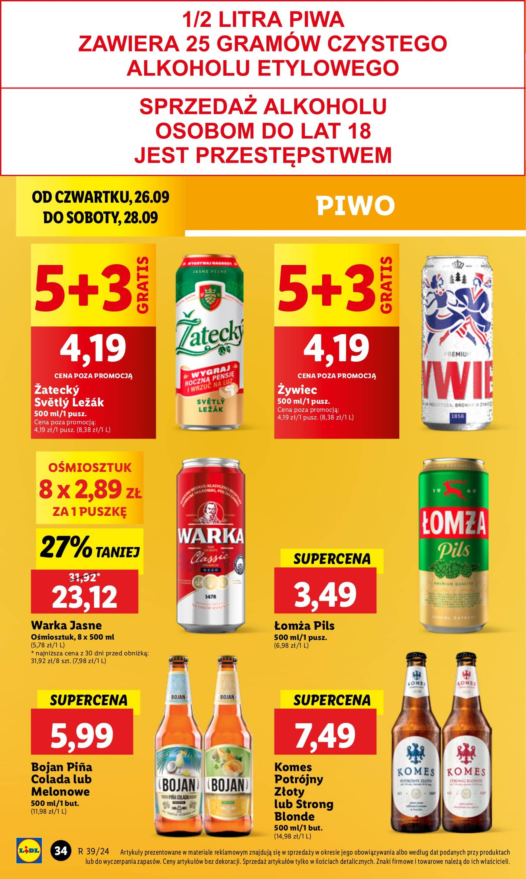 lidl - Aktualna Lidl gazetka ważna od 26.09. - 28.09. - page: 40