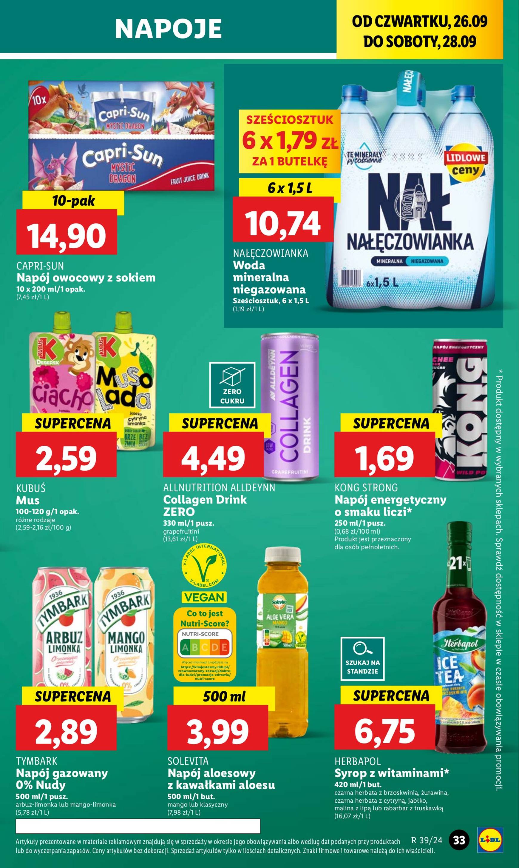 lidl - Aktualna Lidl gazetka ważna od 26.09. - 28.09. - page: 39