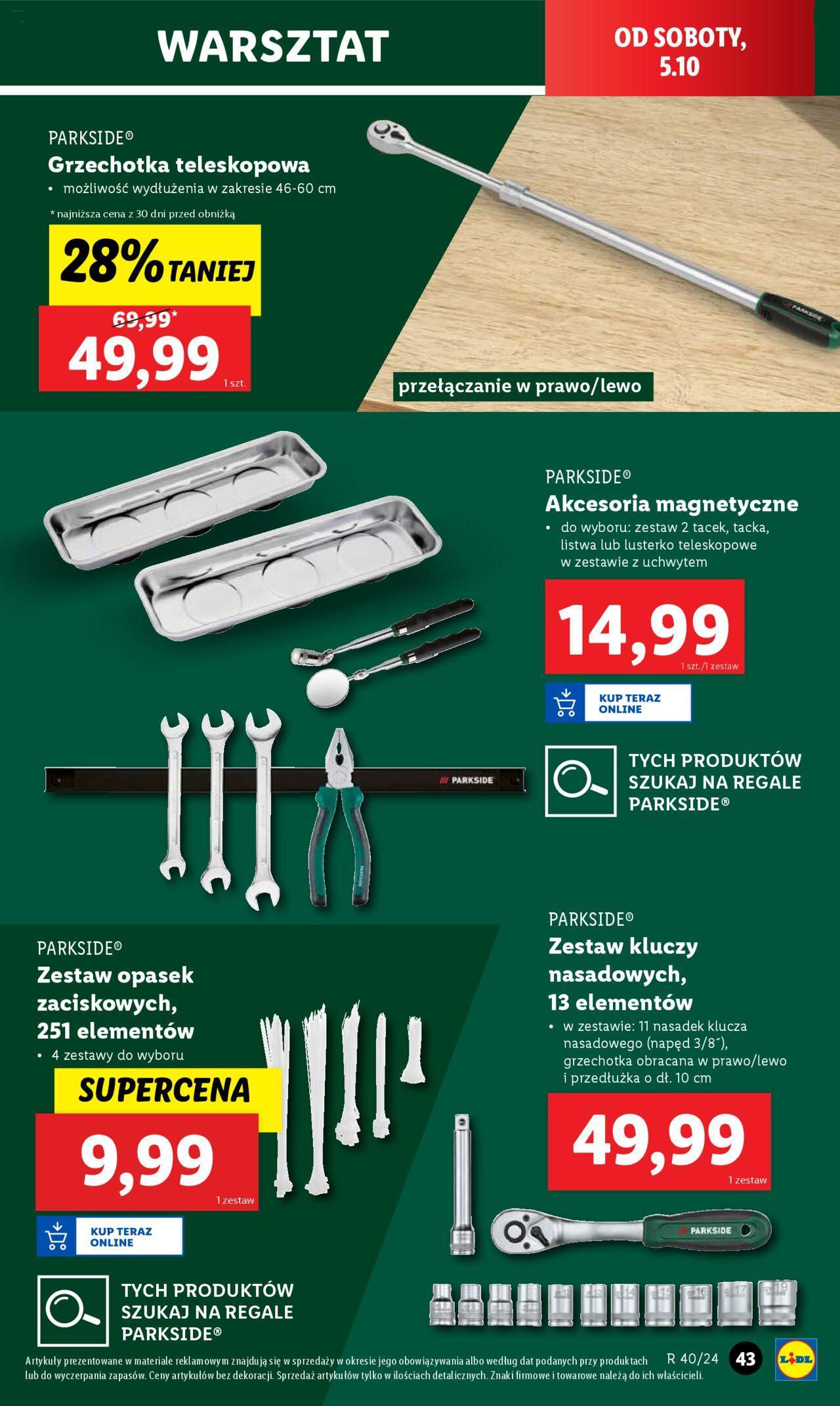 lidl - LIDL gazetka 30.09.2024 - 05.10.2024 - page: 47