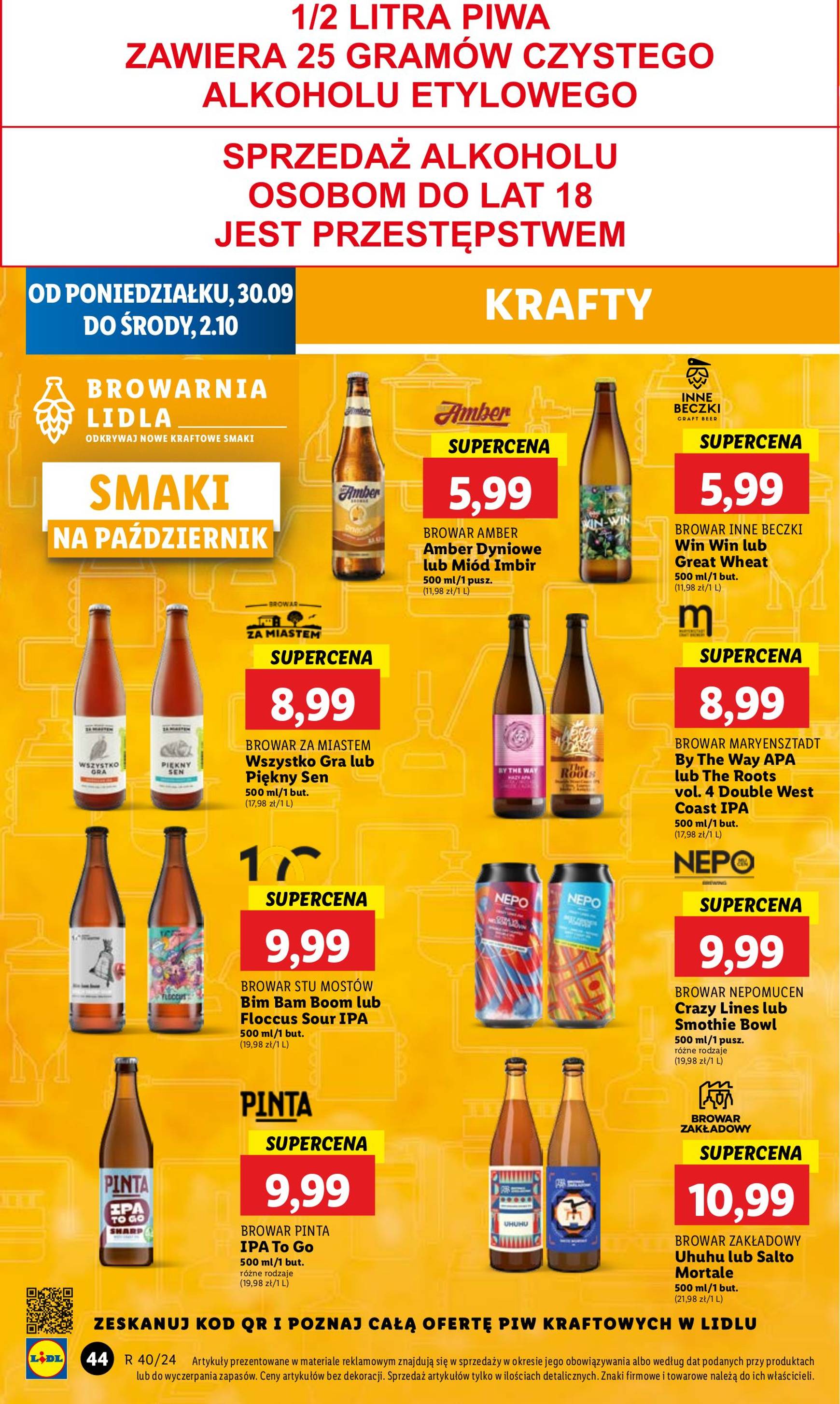 lidl - Aktualna Lidl gazetka ważna od 30.09. - 02.10. - page: 50