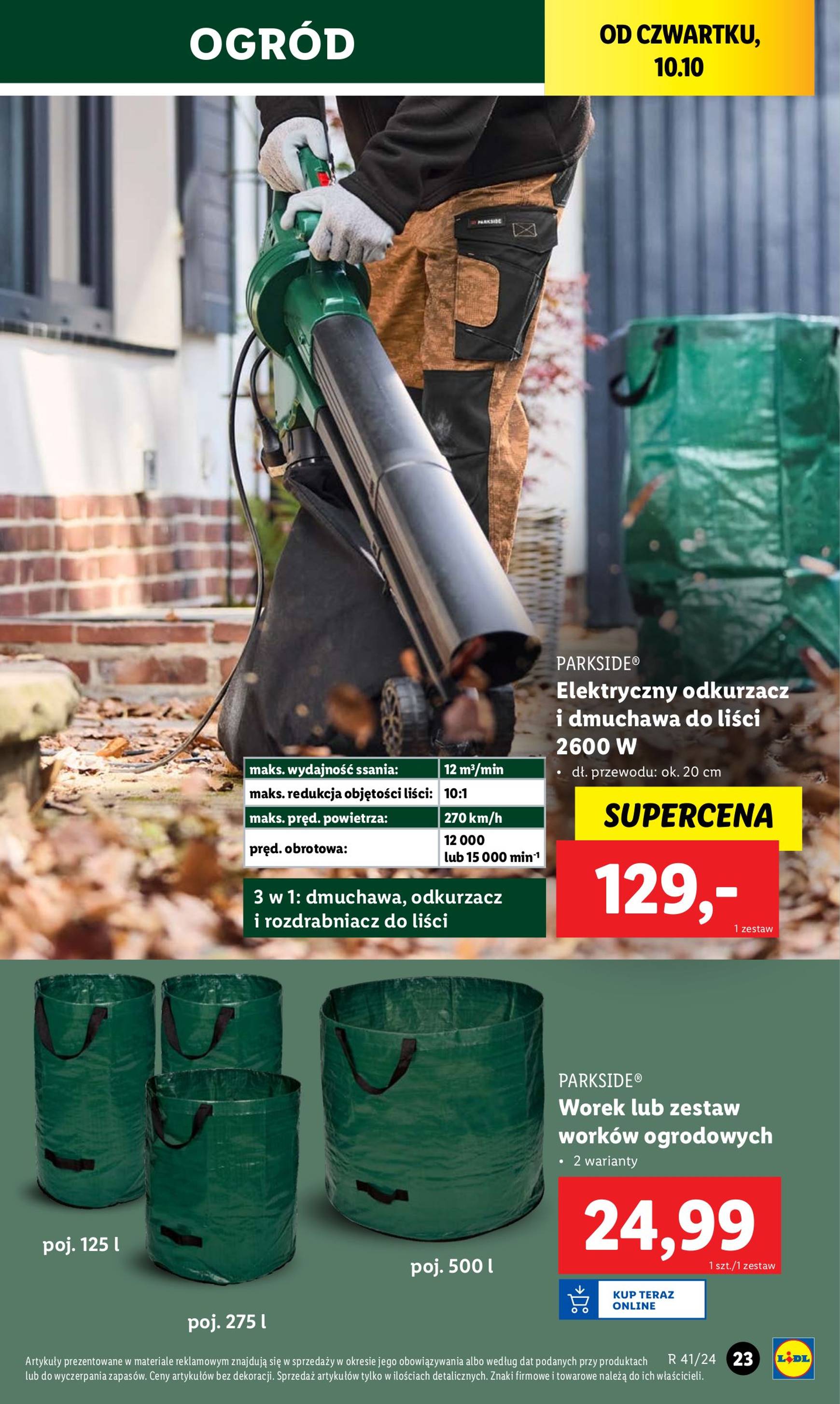 lidl - Aktualna Lidl - Katalog Okazji gazetka ważna od 07.10. - 12.10. - page: 31