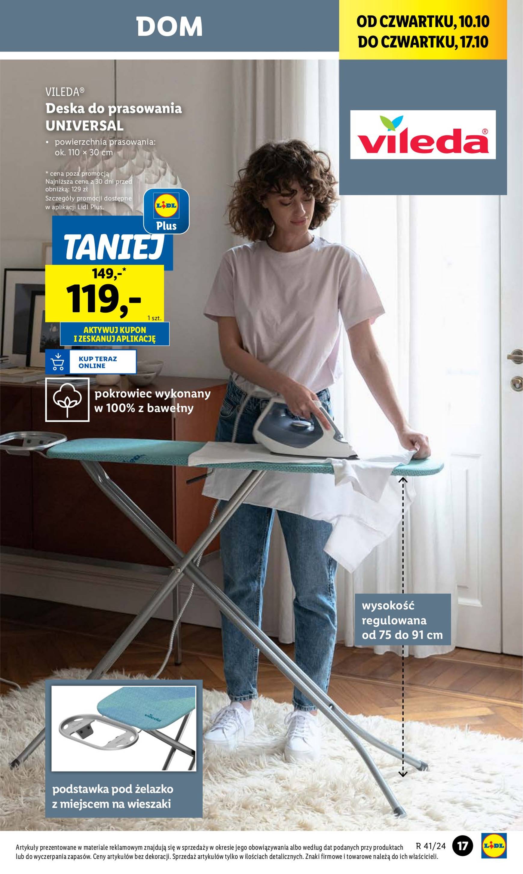 lidl - Aktualna Lidl - Katalog Okazji gazetka ważna od 07.10. - 12.10. - page: 21