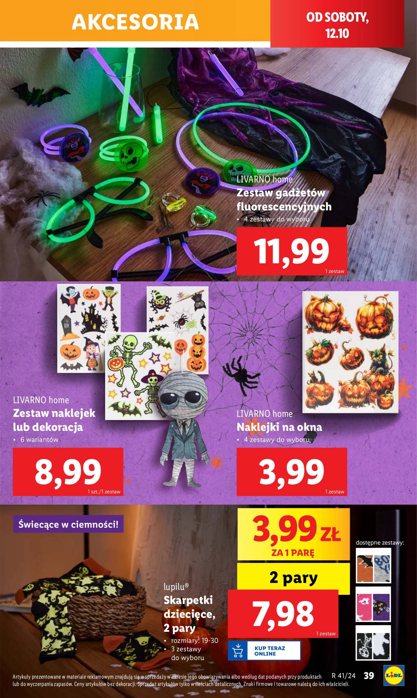 lidl - Aktualna Lidl - Katalog Okazji gazetka ważna od 07.10. - 12.10. - page: 47